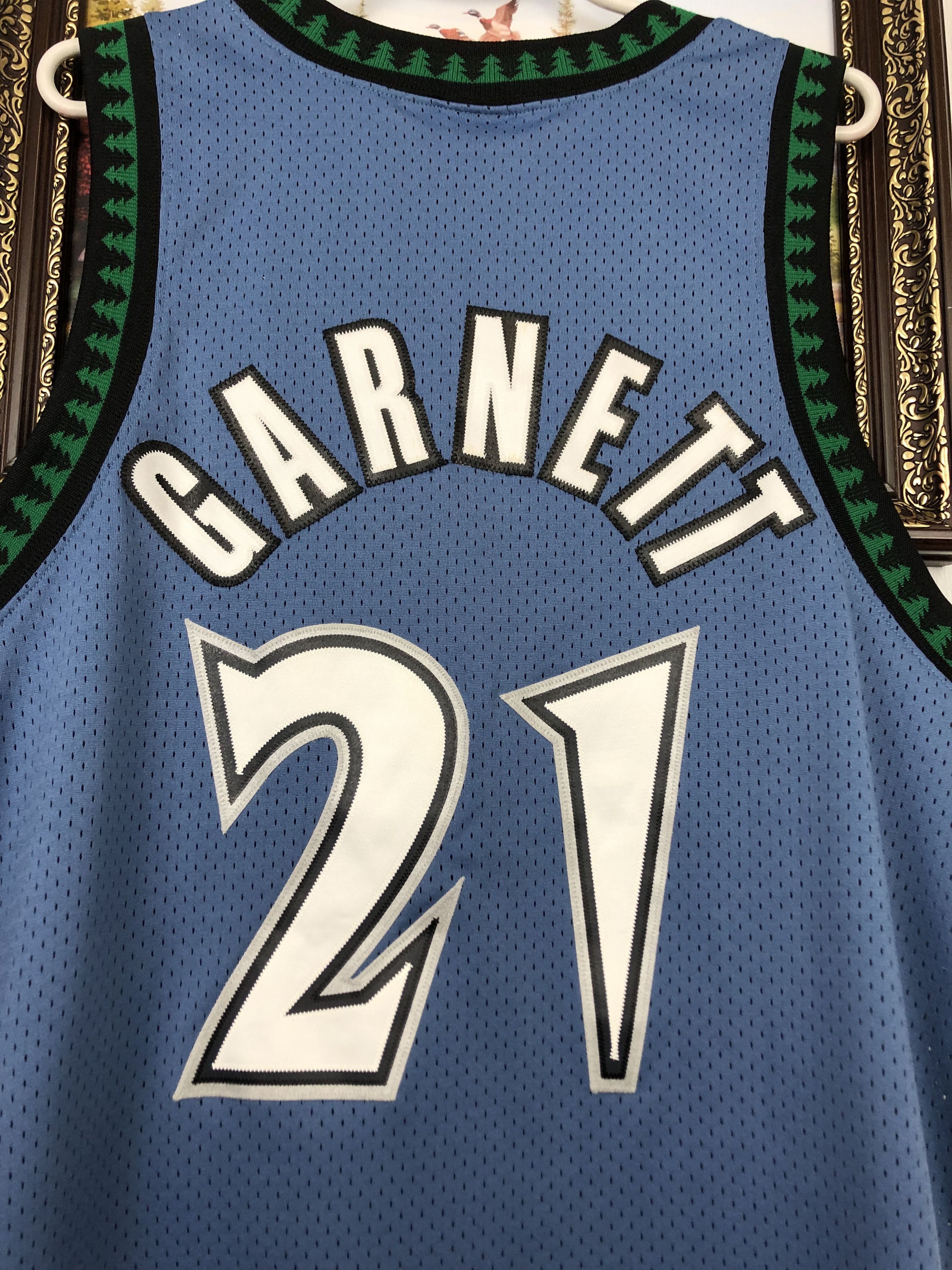 Nike Vintage Nike Minnesota Timberwolves Garnett #21 Nike NBA Size US XL / EU 56 / 4 - 9 Thumbnail