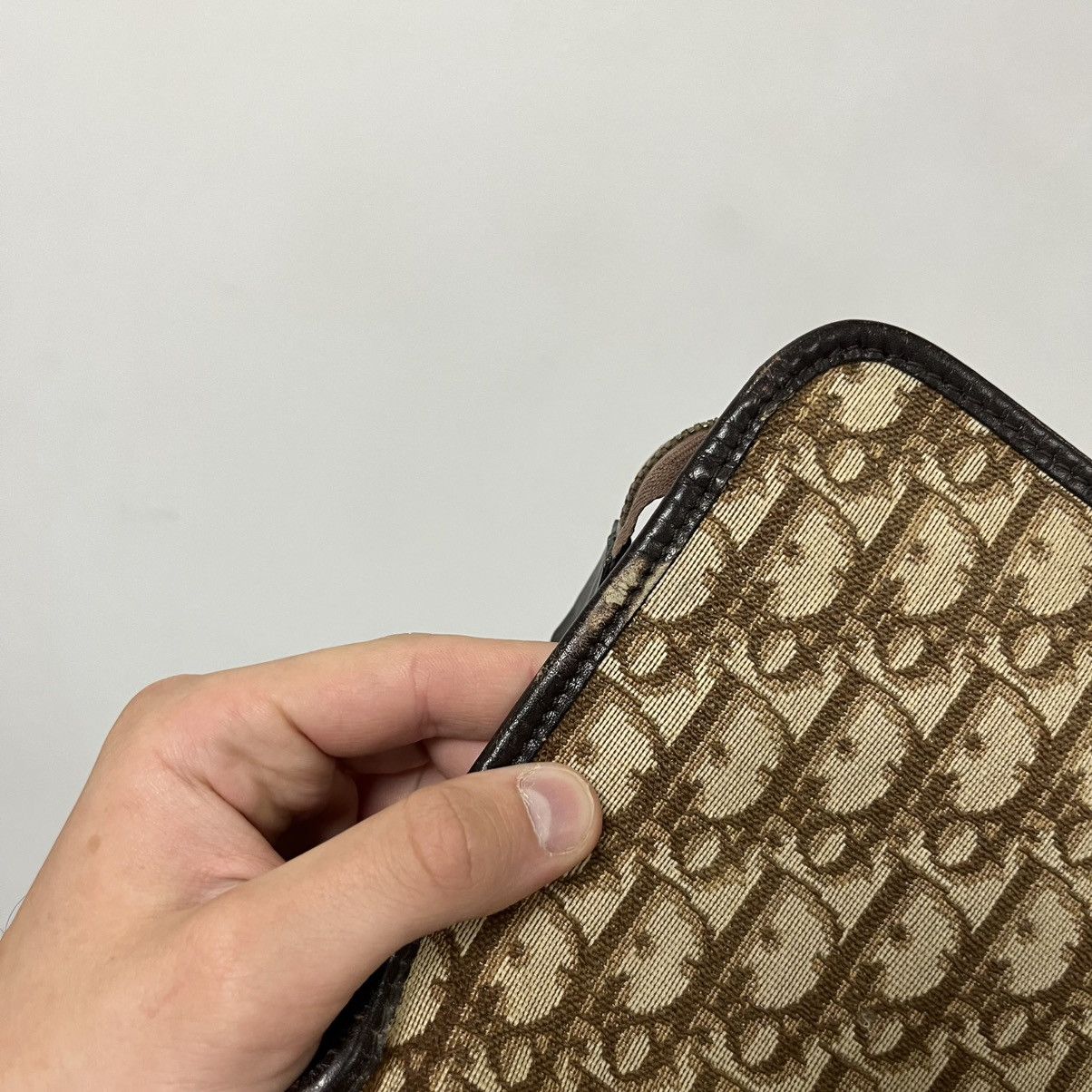 Dior Vintage Dior Monogram Clutch Bag Size ONE SIZE - 7 Thumbnail