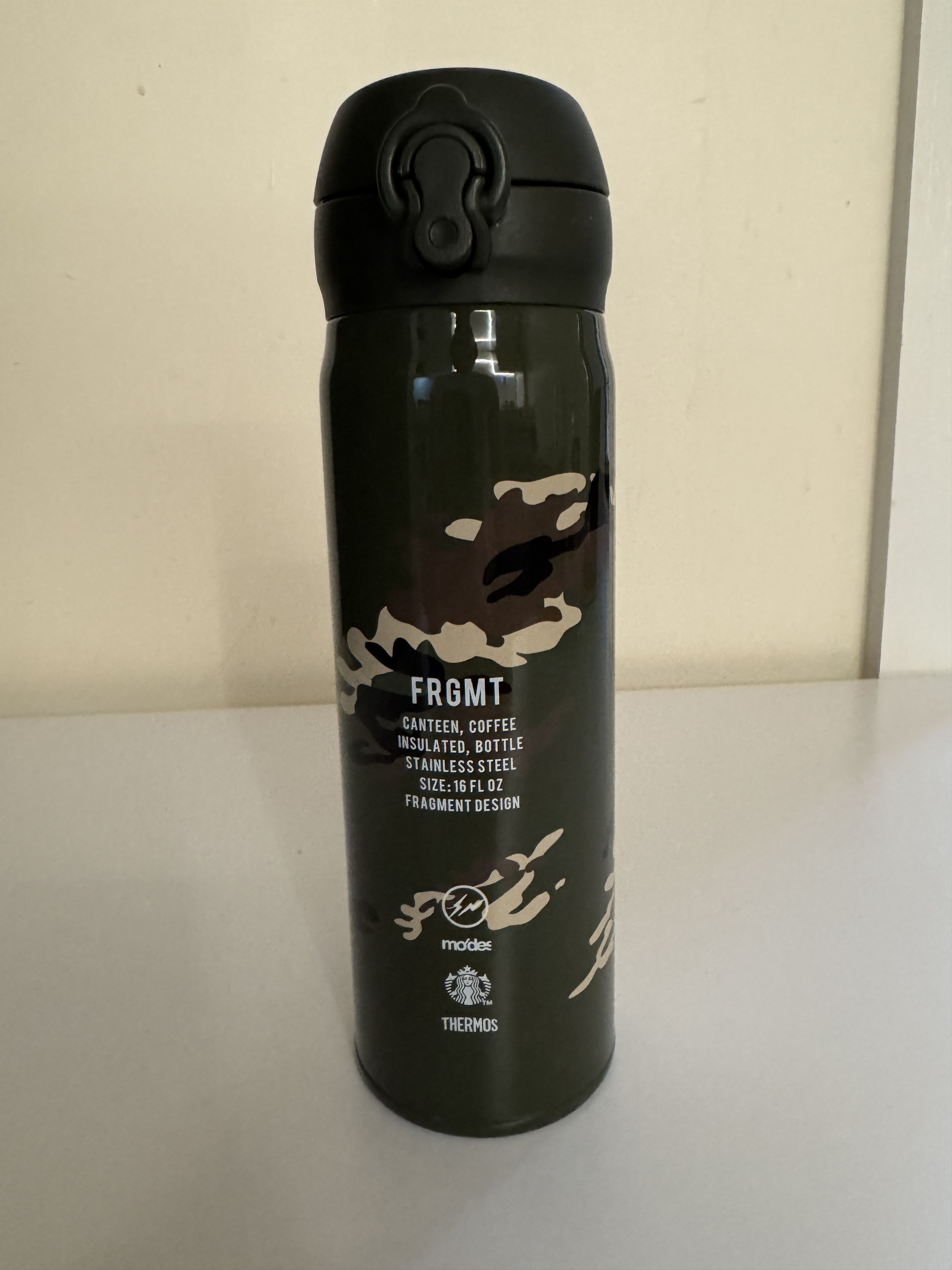 STERBUCKS タンブラー✖️FRGMT 1080ml Fragment design x STARBUCKS Curved Stainless Bottle Mat