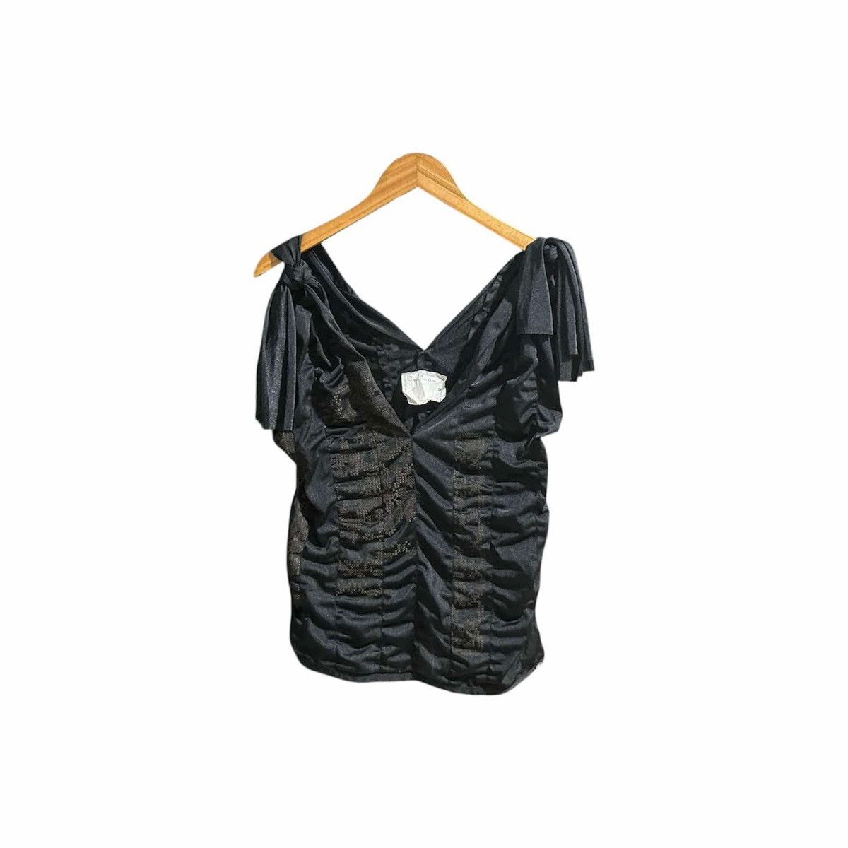 Sacai 🔥Archived Ss17 Sacai Bondage Wrinkled Top Sleeveless Size US S / EU 44-46 / 1 - 4 Thumbnail