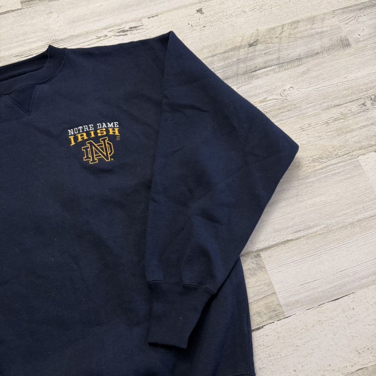 Vintage Vintage Notre Dame Fighting Irish Sweatshirt L College Size US L / EU 52-54 / 3 - 3 Thumbnail