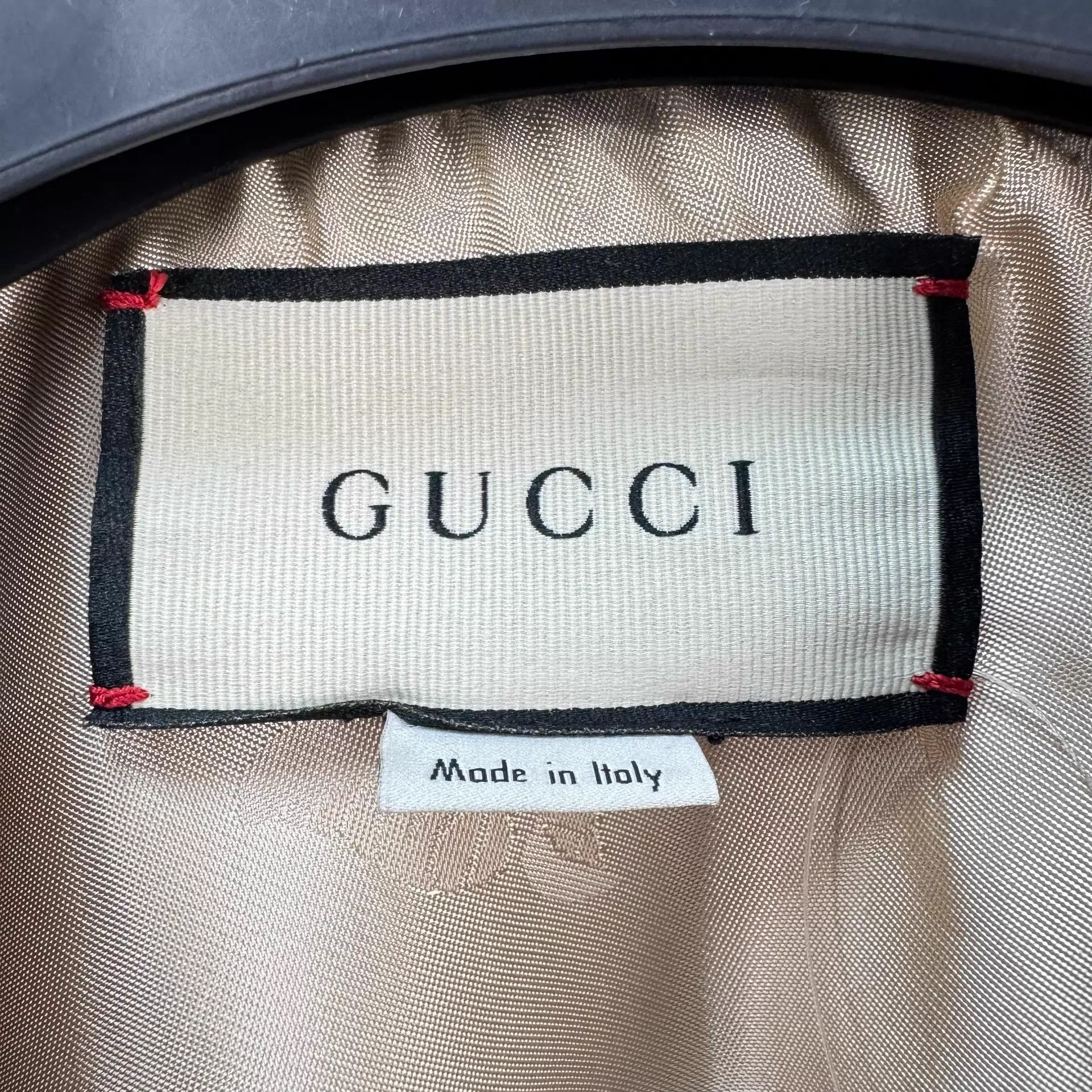 Gucci Gucci Gold Embroidered Logo Jacket EU38 New Size XS / US 0-2 / IT 36-38 - 7 Thumbnail