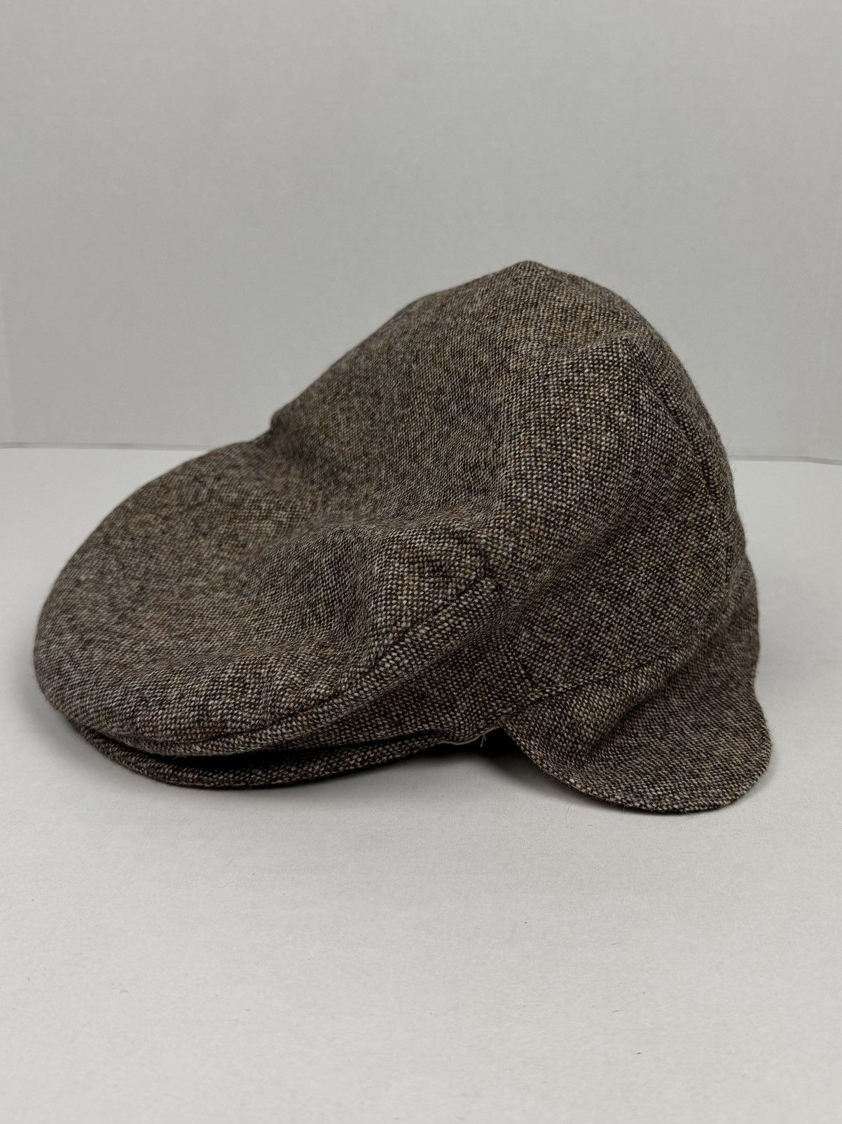 Other Hanna Hats Donegal Tweed Touring Flat Driving Cap Ear Flaps Size ONE SIZE - 2 Thumbnail