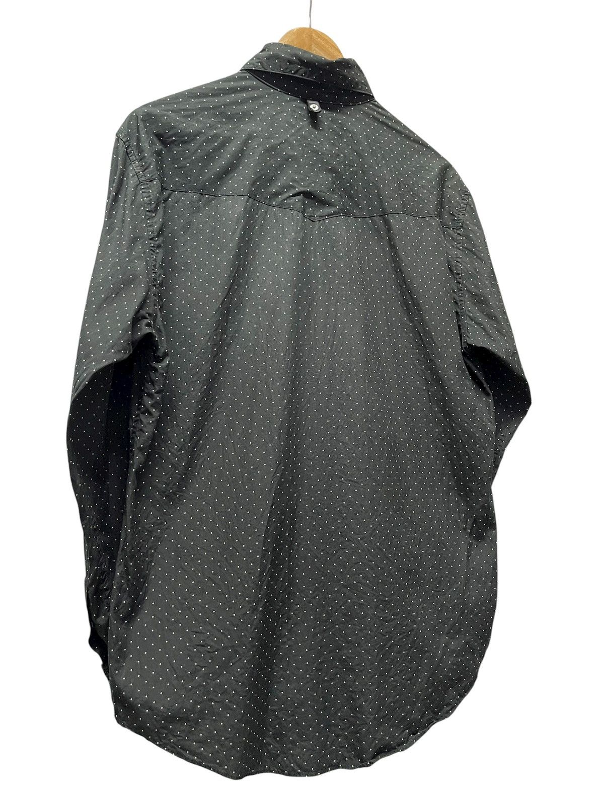 Visvim Visvim Polka dot Button Up Long Sleeve Tshirt (M) Size US M / EU 48-50 / 2 - 4 Thumbnail