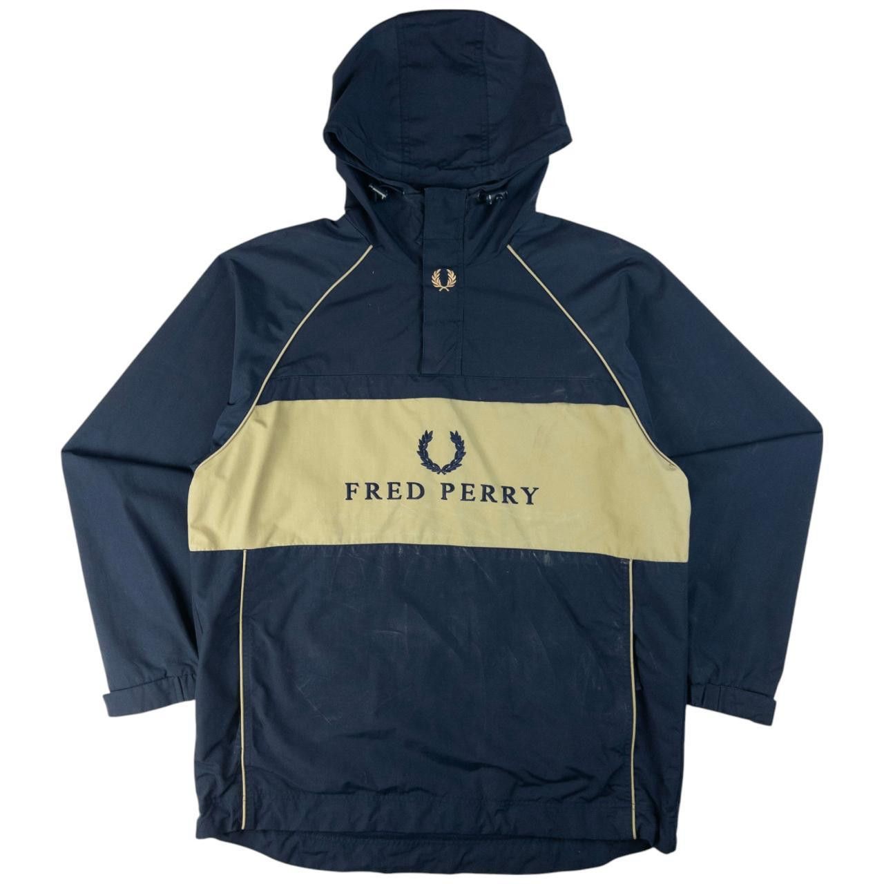 Fred Perry Vintage Fred Perry Q Zip Hooded Jacket Size M Size US M / EU 48-50 / 2 - 1 Thumbnail