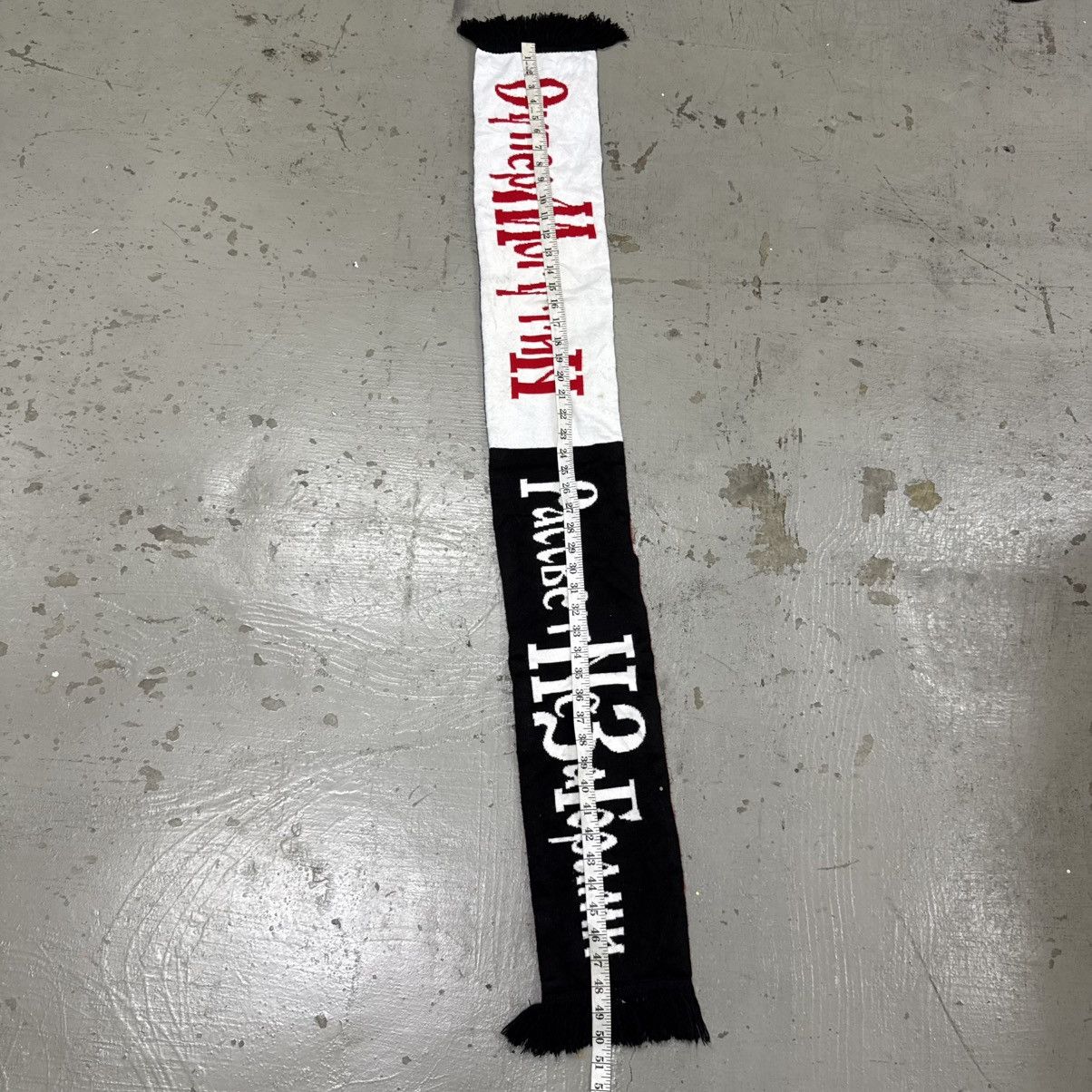 Gosha Rubchinskiy Gosha Rubchinskiy Paccbet Slava Mogutin Scarf Muffler Size ONE SIZE - 10 Thumbnail