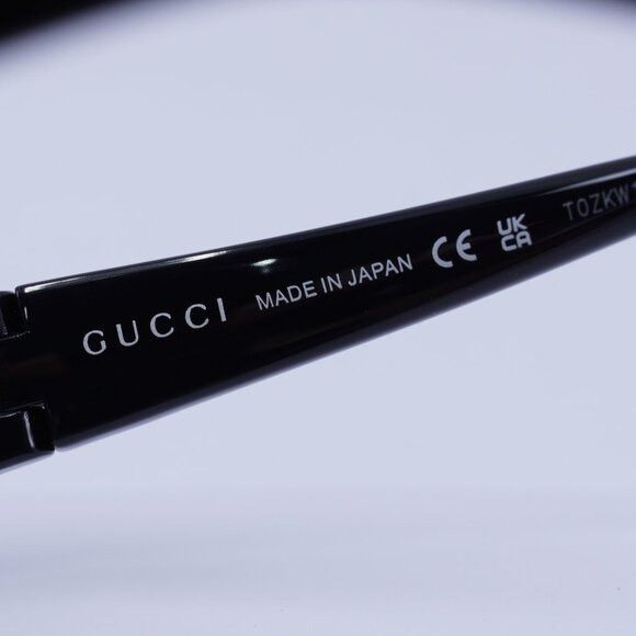 Gucci 🕶️ New Gucci GG1651S 004 Black/Silver Sunglasses Size ONE SIZE - 7 Thumbnail