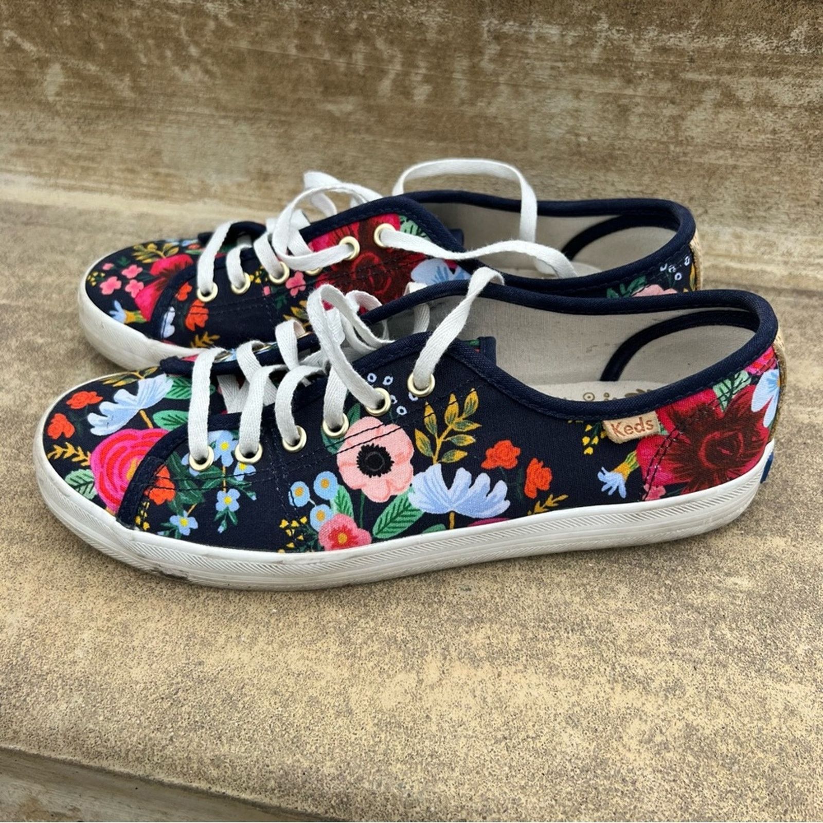 Keds Keds Rifle Paper Company Wild Rose Kickstart Sneakers 7.5 Grailed