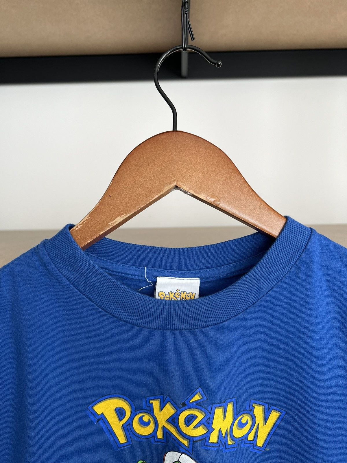 Pokemon Vintage 1999 Pokemon Pikachu Nintendo Cartoon Blue T-shirt Size US S / EU 44-46 / 1 - 8 Thumbnail