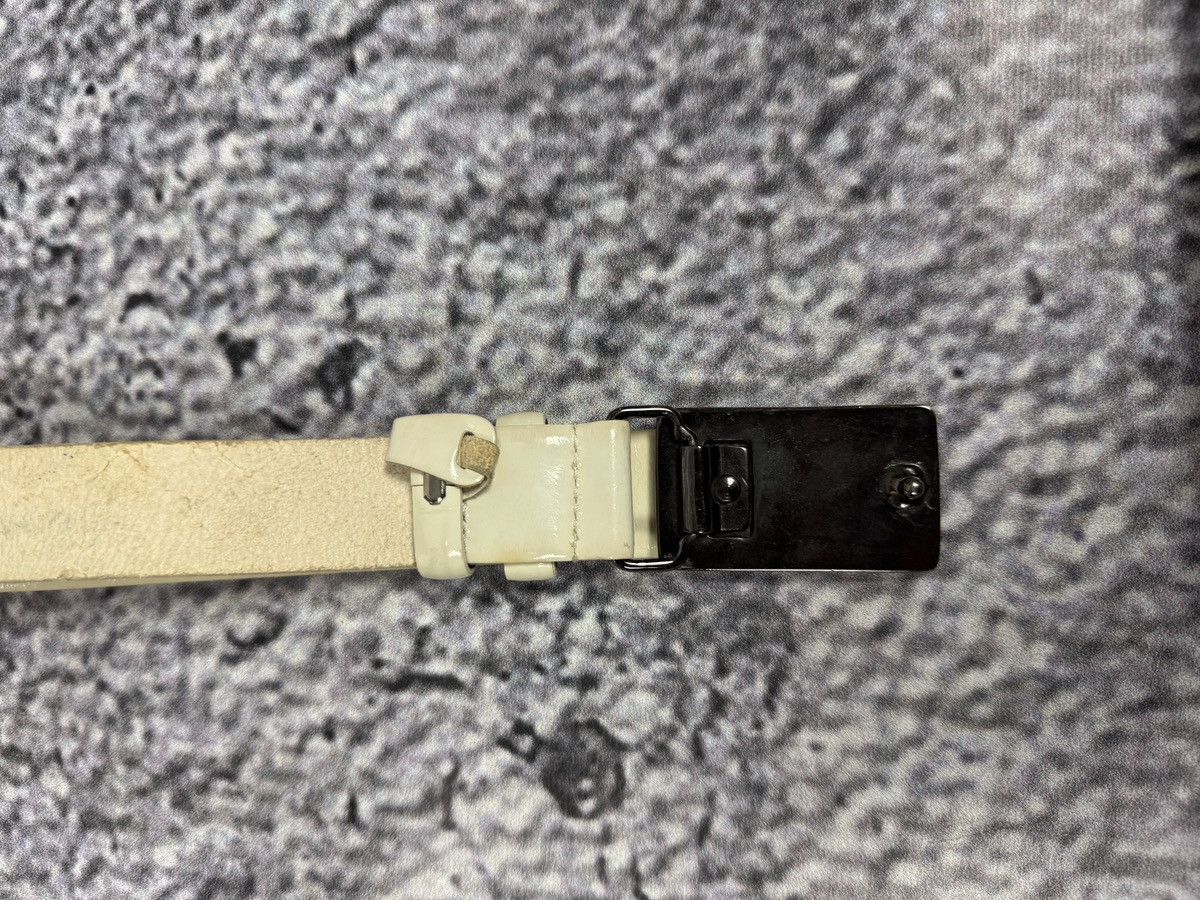 Versace Jeans Couture Rare Vintage 90s Versace Jeans Couture Vintage Leather Belt Size ONE SIZE - 7 Thumbnail