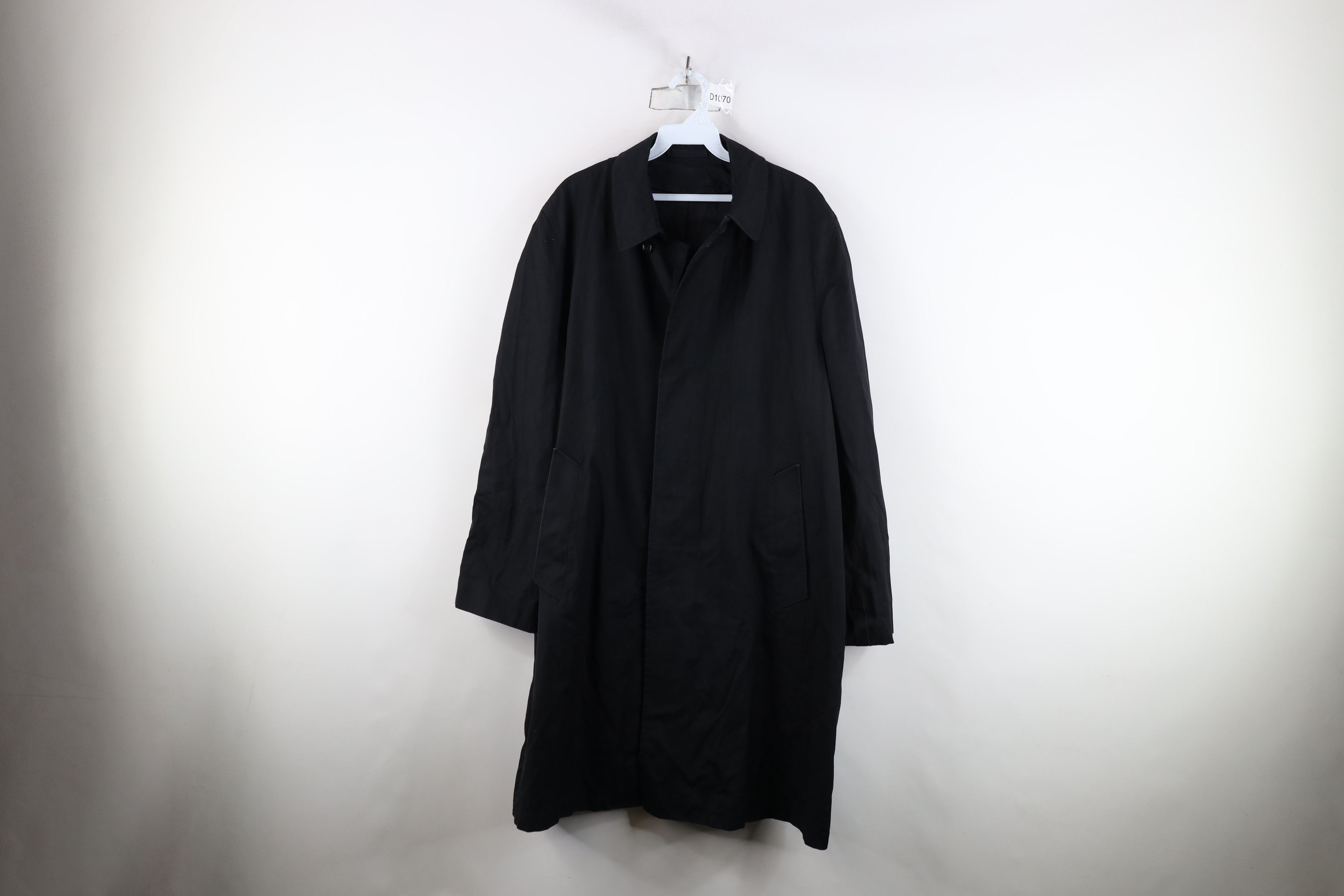 Vintage Vintage 50s 60s Streetwear Trench Coat Rain Jacket USA Size US XL / EU 56 / 4 - 1 Thumbnail