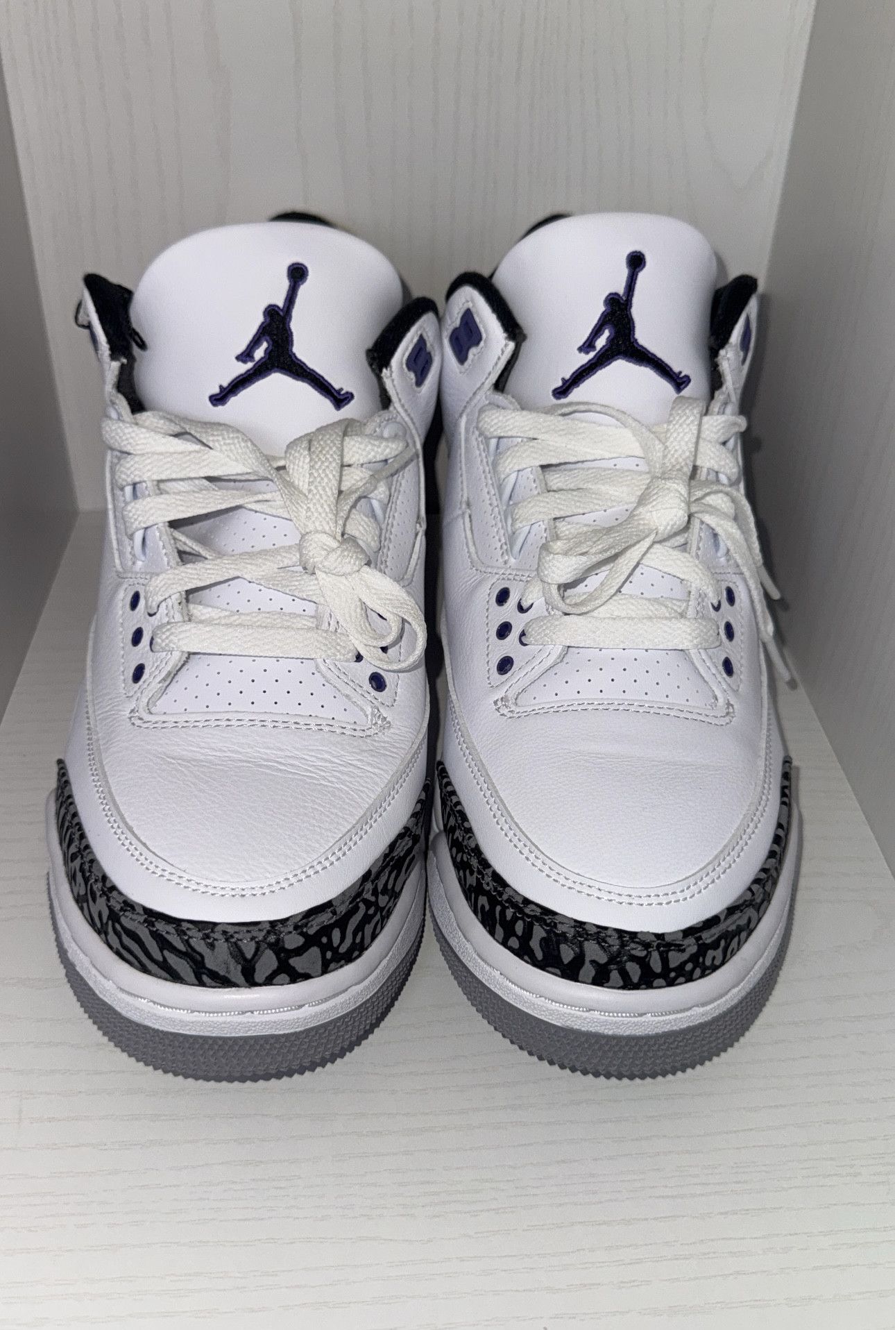 Nike Air Jordan 3 Retro 'Dark Iris' Size US 9 / EU 42 - 1 Thumbnail