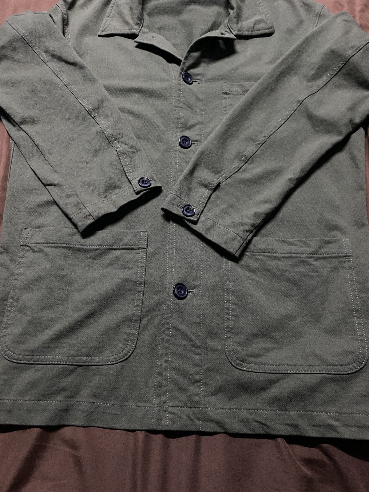 Uniqlo Uniqlo Olive Green Over Shirts Size US L / EU 52-54 / 3 - 4 Thumbnail