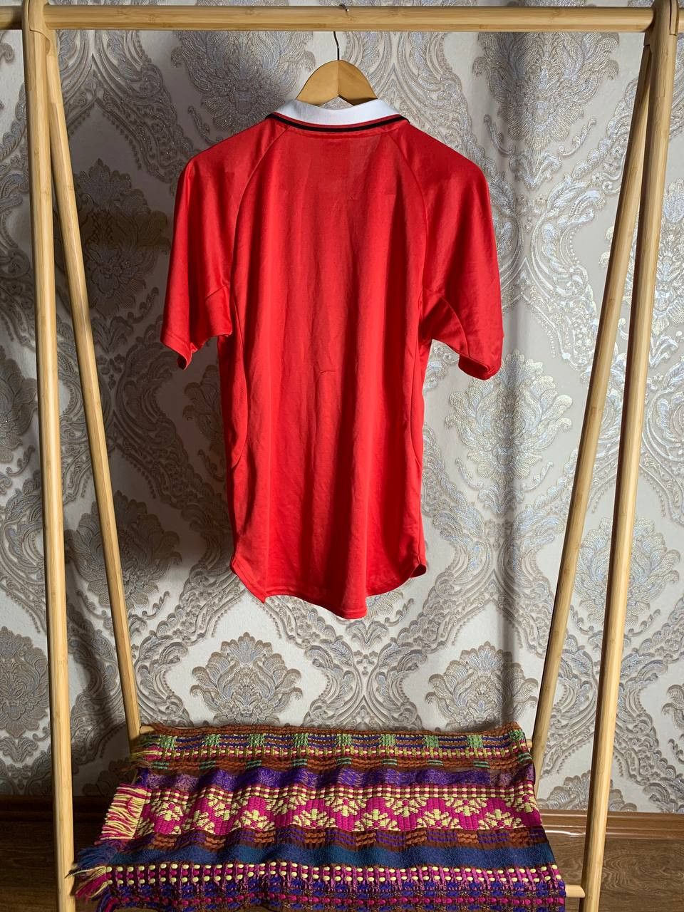 Vintage Very Rare FC Manchester United England Retro Soccer Jersey Size US M / EU 48-50 / 2 - 10 Thumbnail