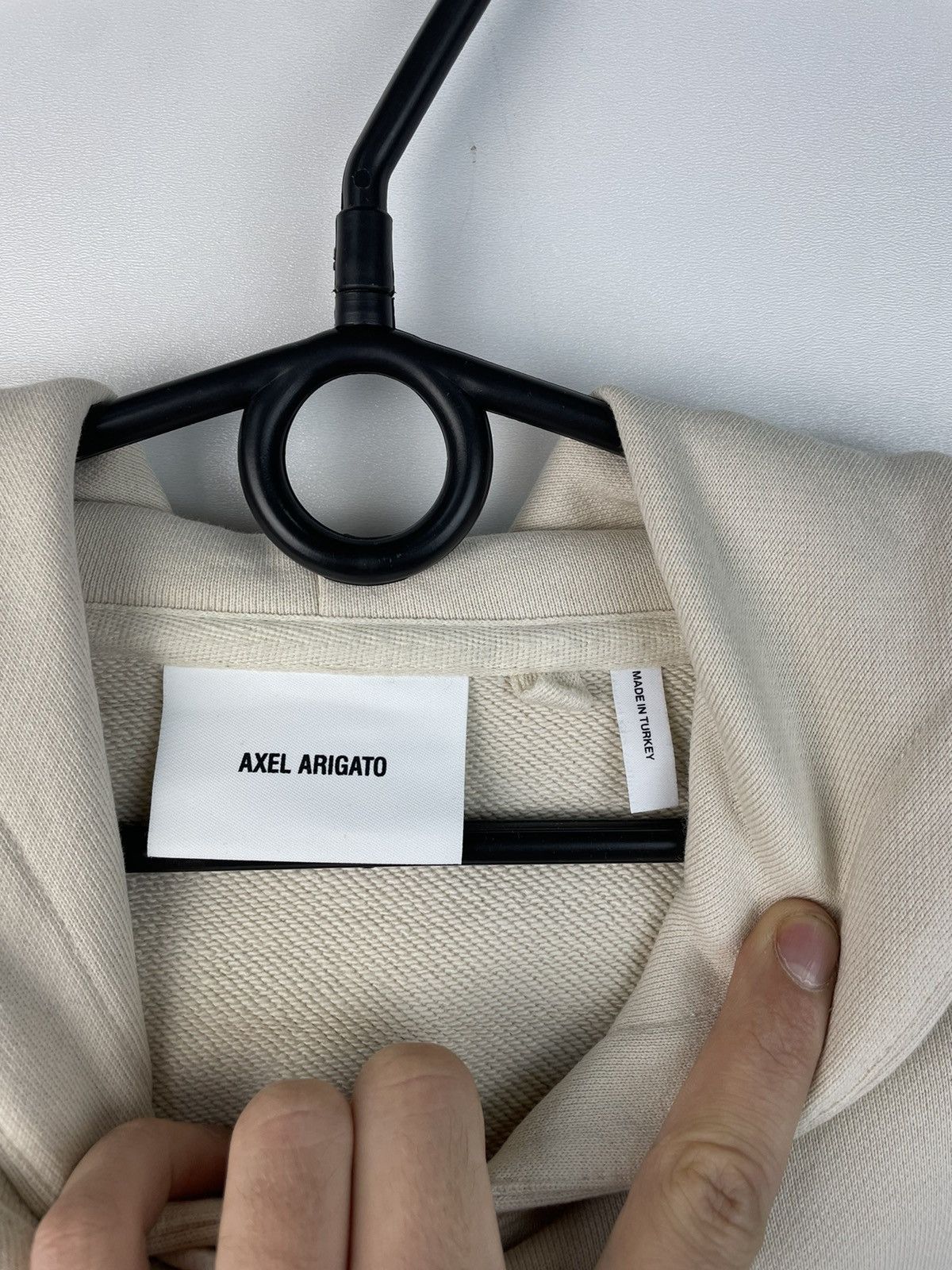 Axel Arigato rare big logo hoodie pink size XL