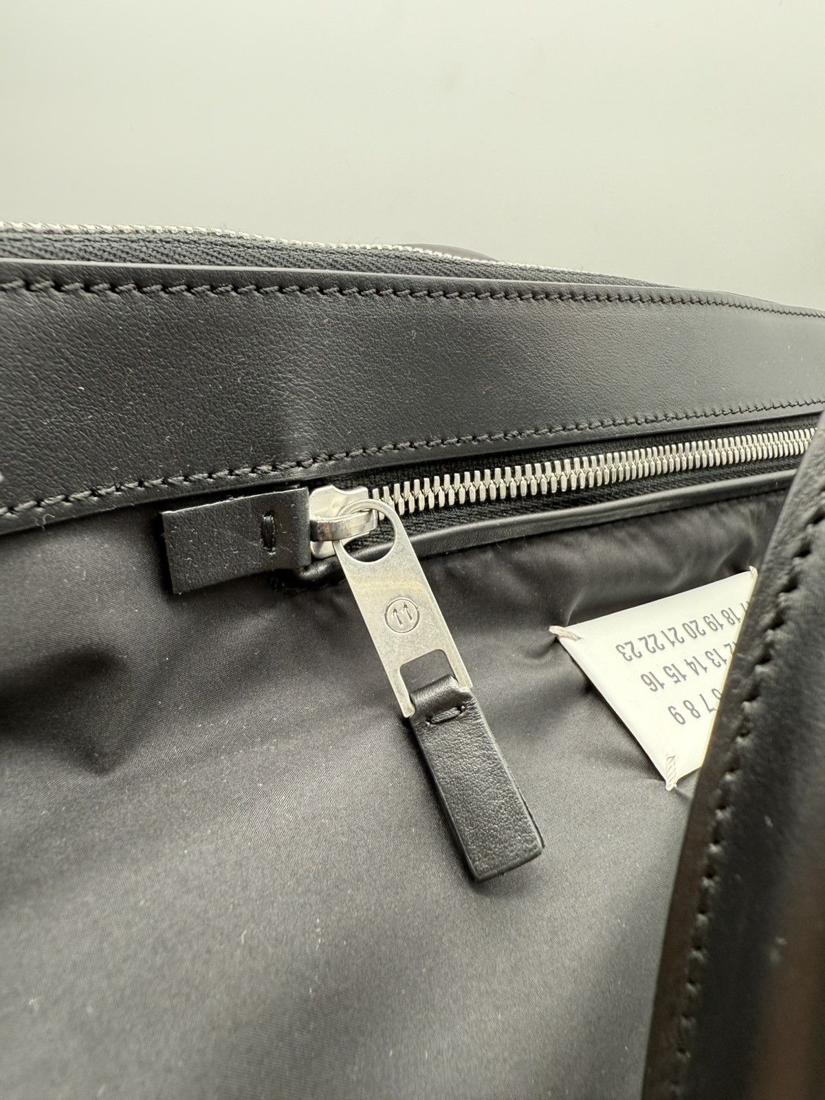 Maison Margiela Maison Margiela Leather Tote Backpack Black Line 11 Bag Size ONE SIZE - 4 Thumbnail