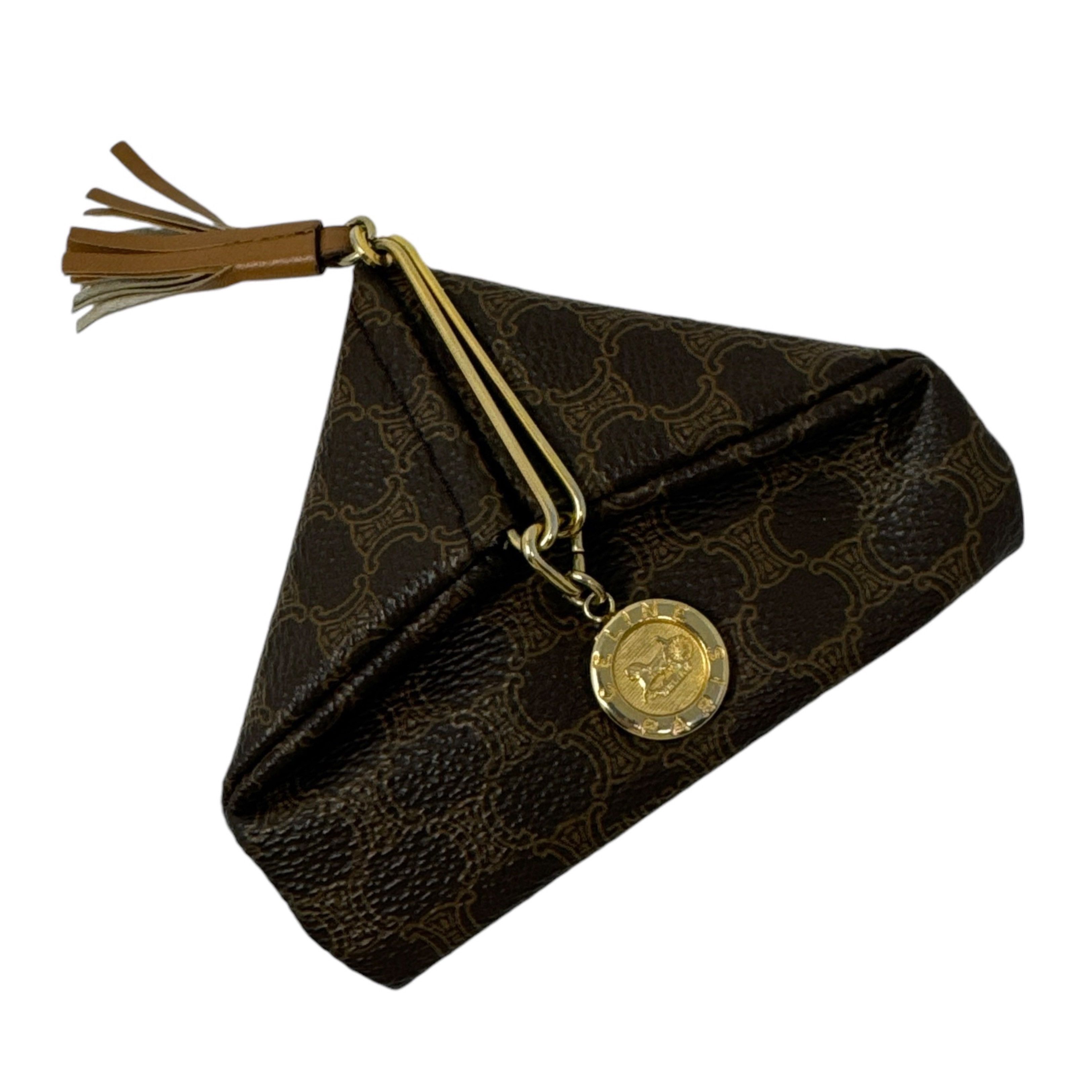 Celine Celine Macadam Triomphe Coin Change Purse Size ONE SIZE - 1 Thumbnail