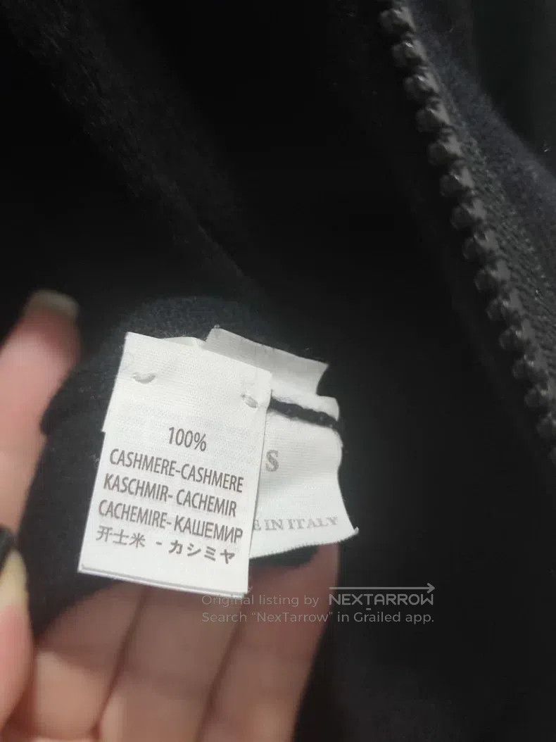 Brunello Cucinelli Brunello Cucinelli Black cashmere cardigan jacket Size S / US 4 / IT 40 - 6 Thumbnail