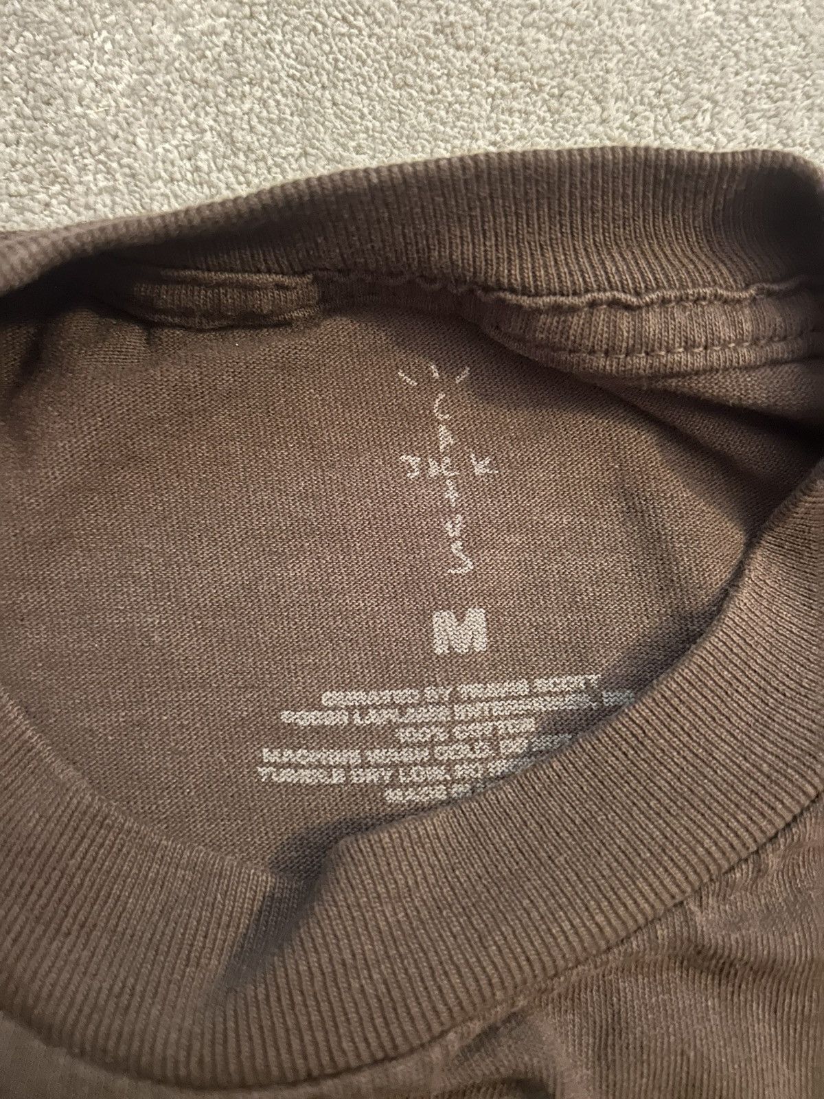 Travis Scott Cactus Jack by Travis Scott Monolith Day T-Shirt ‘Brown’ Size US M / EU 48-50 / 2 - 3 Thumbnail