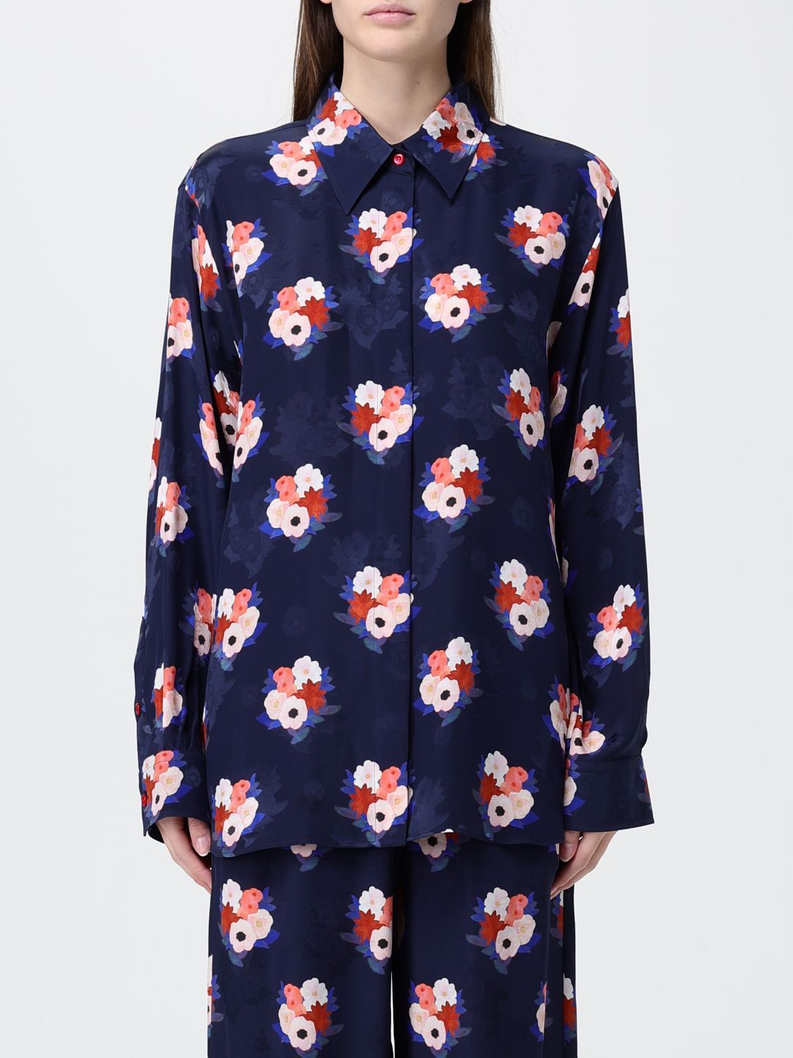 Fendi Fendi Shirt Woman Blue Size M / US 6-8 / IT 42-44 - 1 Thumbnail