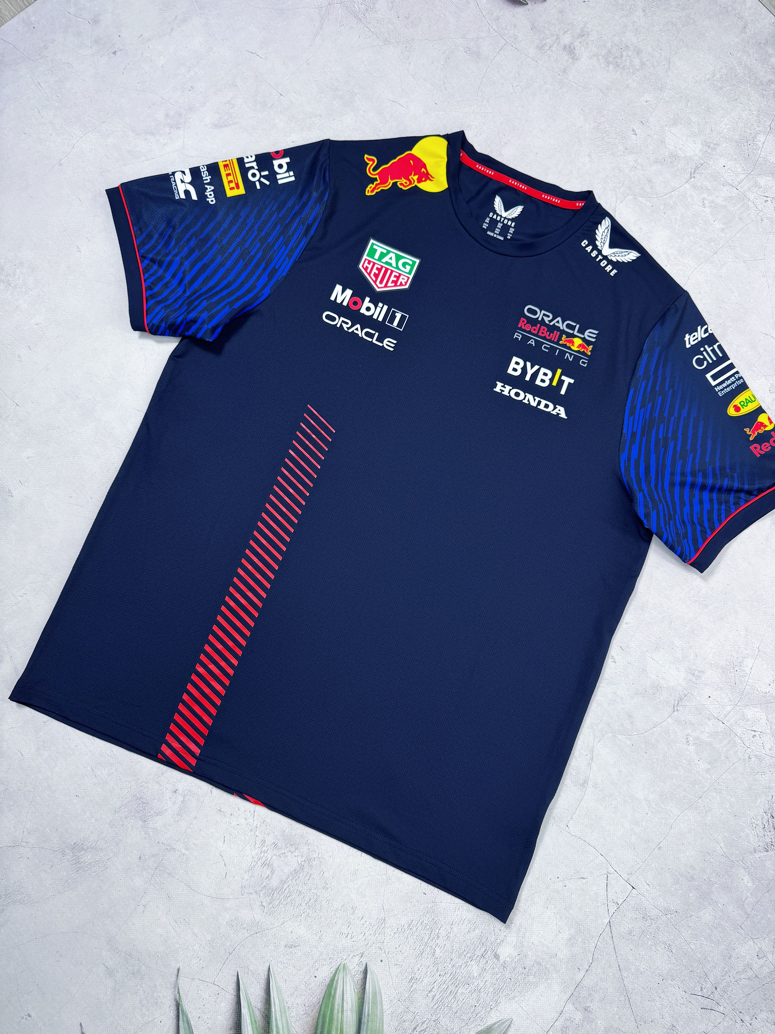 Castore 2023 Oracle Red Bull Racing Formula1 Team T-Shirt by Castore Size US XL / EU 56 / 4 - 2 Thumbnail