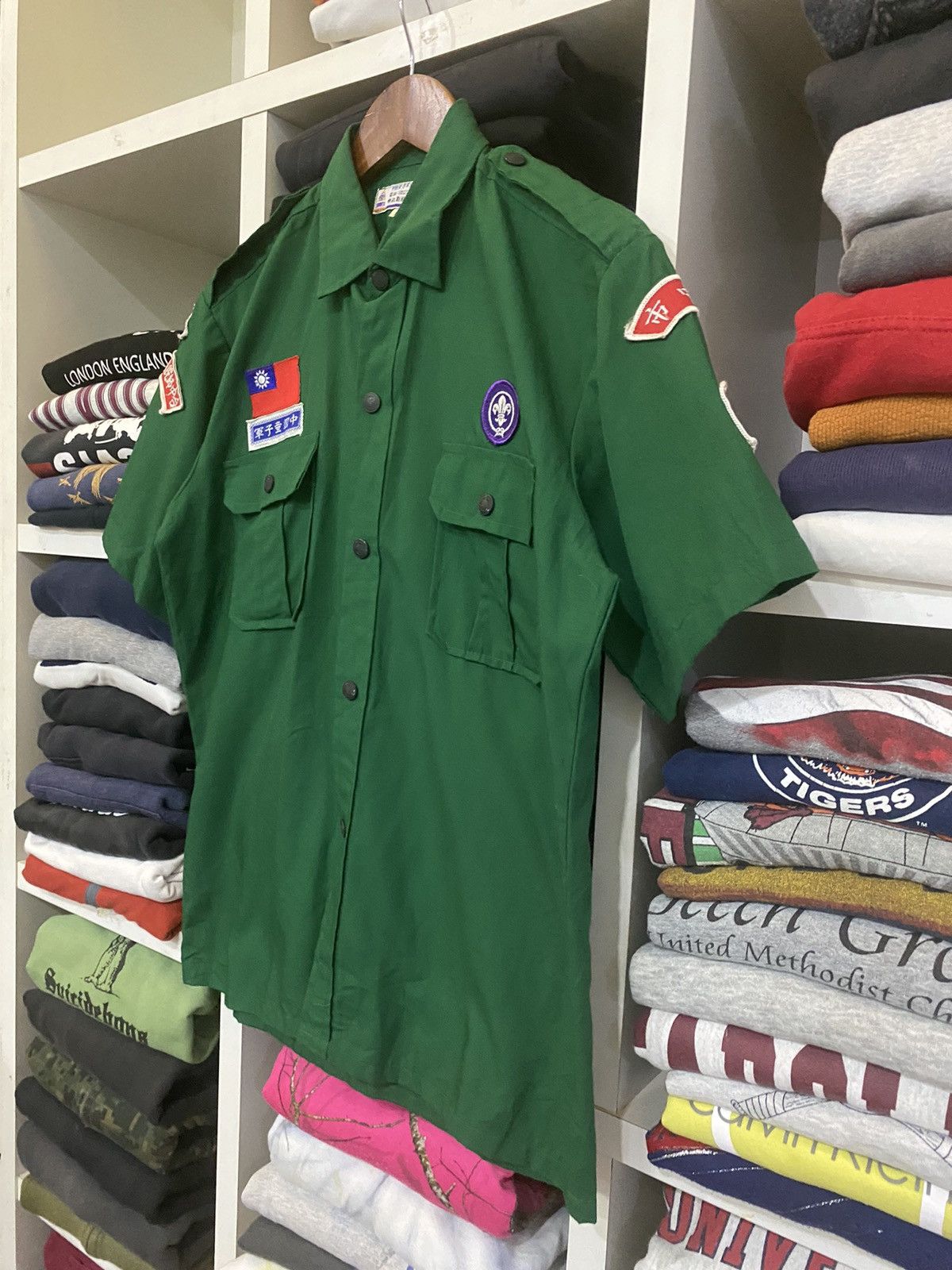 Vintage Vintage Taiwan Boy Scouts Shirt Size US M / EU 48-50 / 2 - 3 Thumbnail