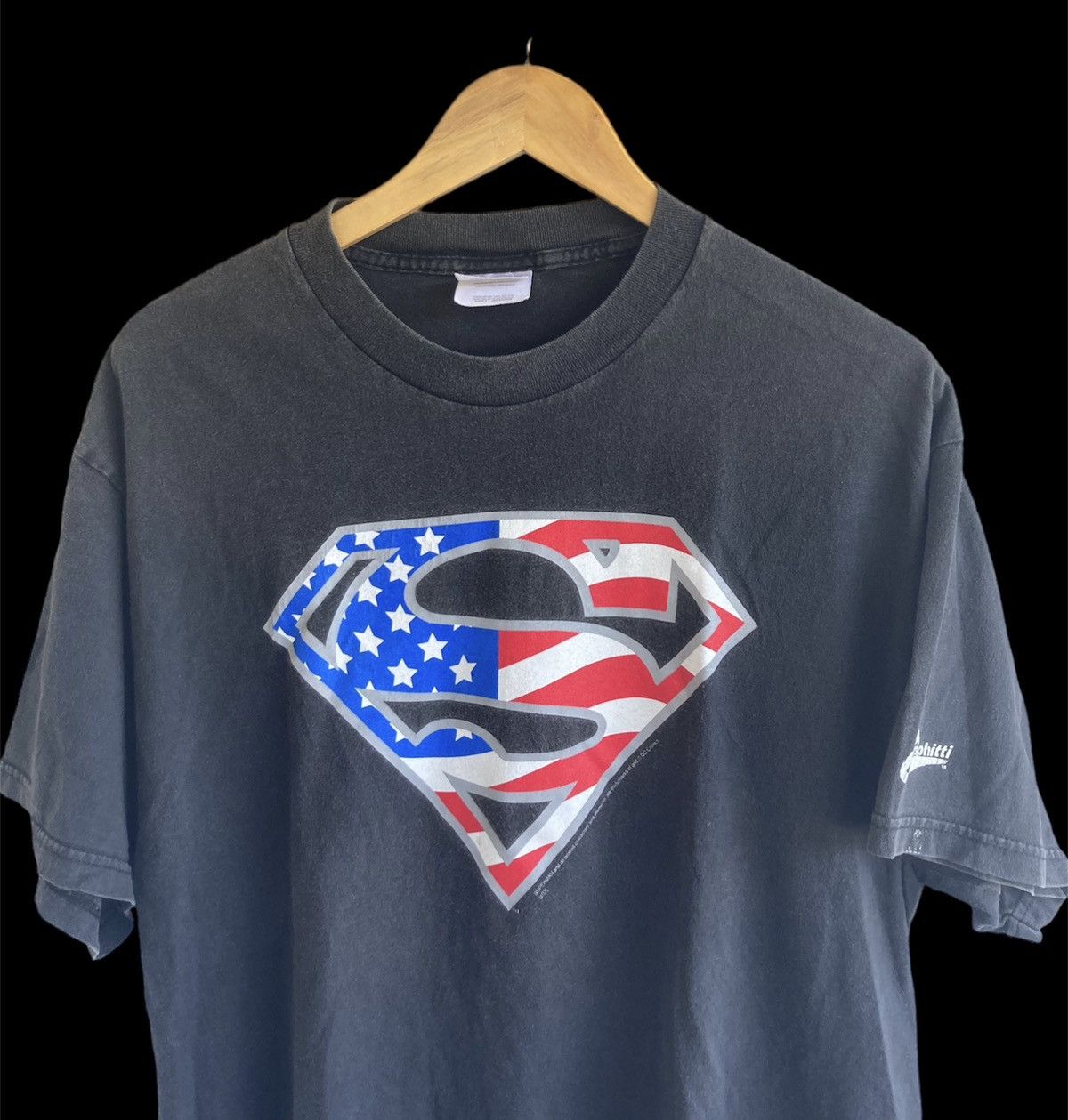 DC Comics × Vintage Vintage Late 90s Superman USA Graphitti tee L DC Comics vtg Size US L / EU 52-54 / 3 - 5 Thumbnail