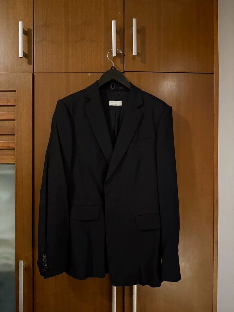 Dries Van Noten dries van notenBlack suit jacket 2503-Nextarrow Size US M / EU 48-50 / 2 - 4 Thumbnail