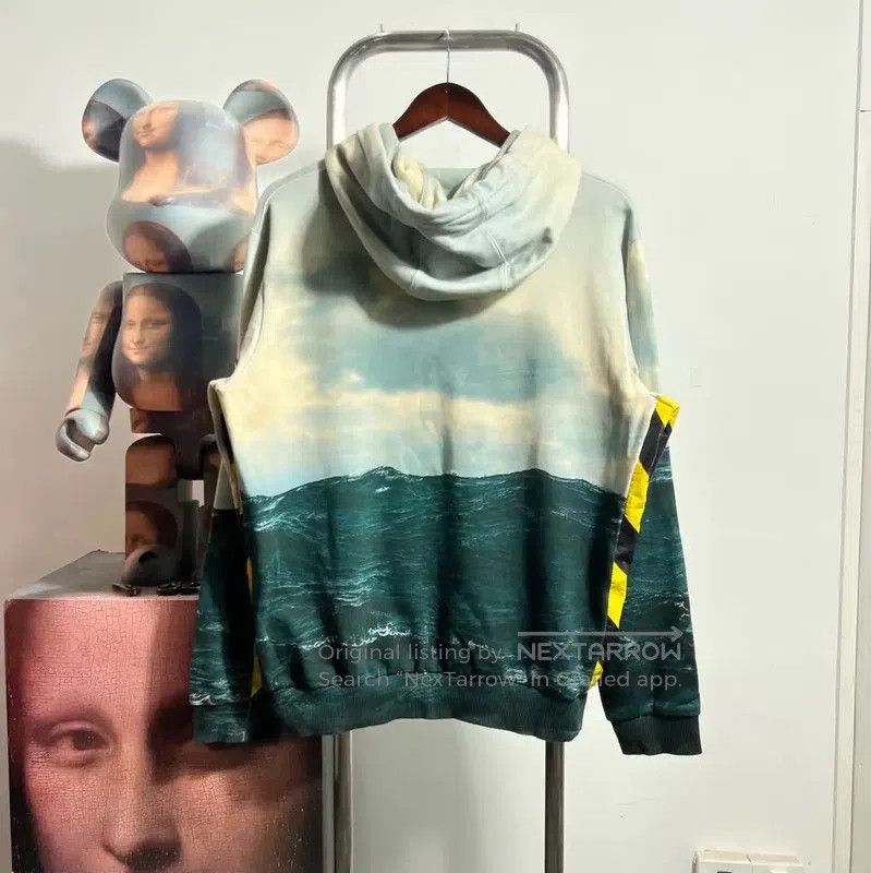 Burberry Burberry Men's Cotton Hoodie with Scenic Print. Size US M / EU 48-50 / 2 - 2 Thumbnail