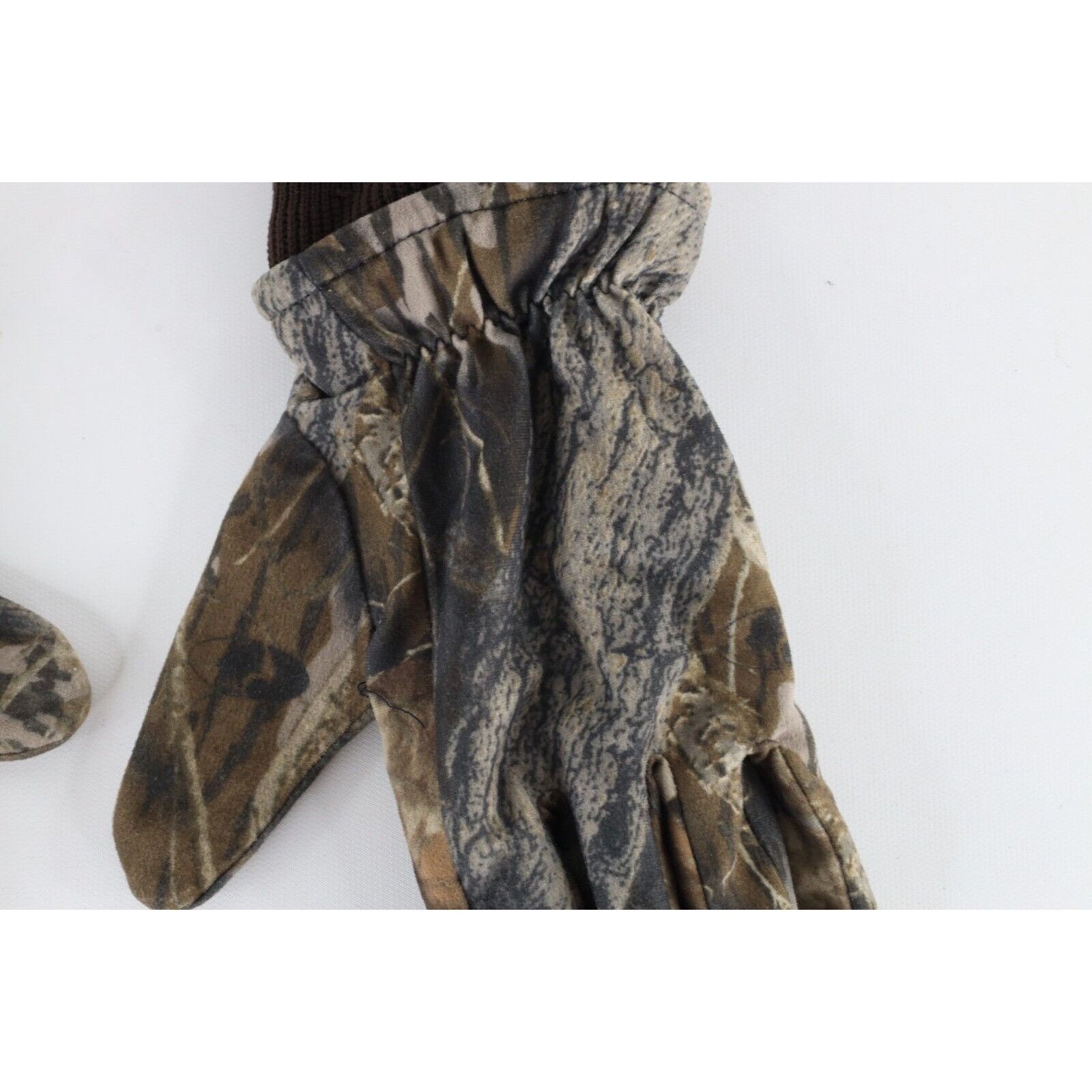 Vintage Vintage 90s Streetwear Soft Cloth Camouflage Gloves Size ONE SIZE - 3 Thumbnail