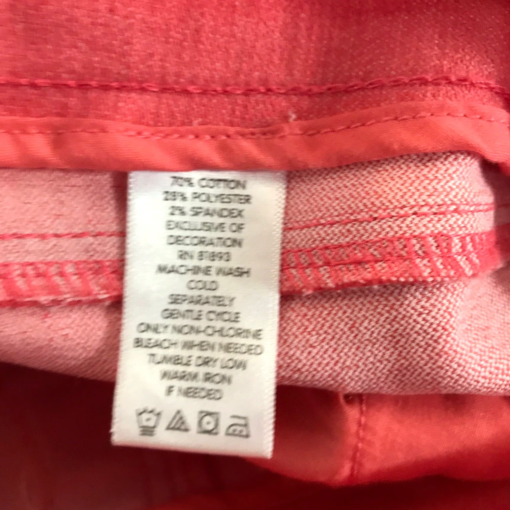 Denim & Co. Denim & Co. Coral Straight Fit Jeans Womens Size 14 5-Pocket Lightweight Breathable Size 36" / US 14 / IT 50 - 6 Thumbnail