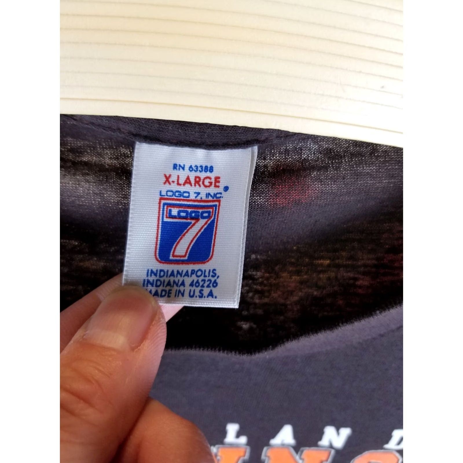 Logo 7 VINTAGE 80' CLEVELAND BROWNS LOGO 7 DAWGS T-SHIRT BROWN SINGLE STITCH XLARGE Mens Size US XL / EU 56 / 4 - 3 Thumbnail