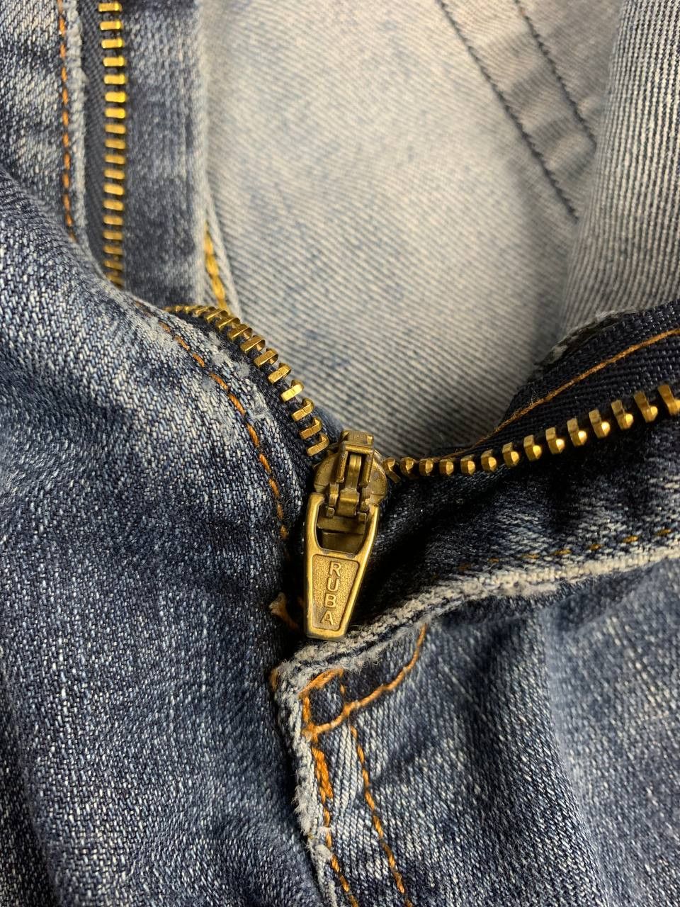 Levi's Levi’s Vintage Paint Jeans W35 L32 (Fits L27) Blue Size US 32 / EU 48 - 8 Thumbnail