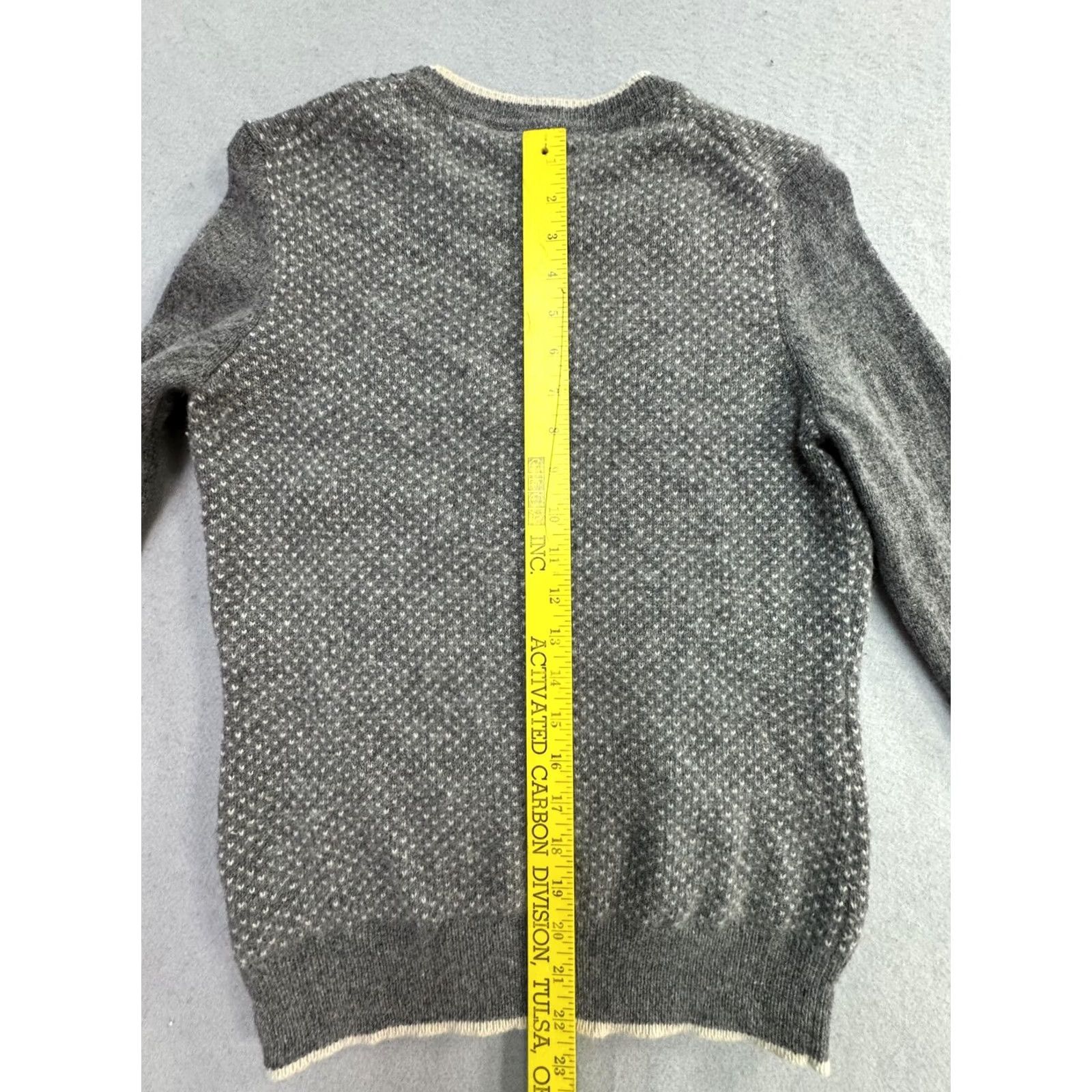 Brooks Brothers Brooks Brothers Sweater Womens Medium Gray Wool Angora Knit Pullover Crewneck Size M / US 6-8 / IT 42-44 - 7 Thumbnail