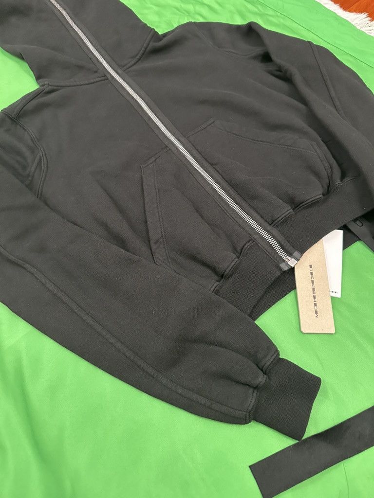 Rick Owens Drkshdw Rick Owens drkshdw Porterville cropped gimp zip hoodie Size US L / EU 52-54 / 3 - 2 Thumbnail