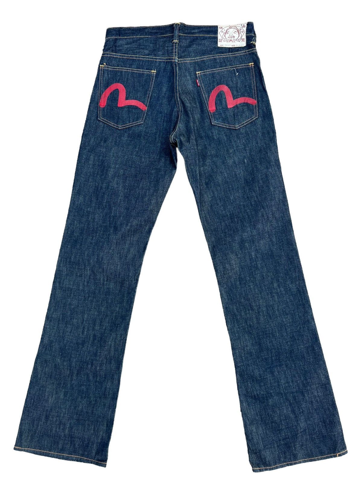 Evisu Evisu Genes Mens Denim Jeans RN 120435 34 Waist 35 Inseam