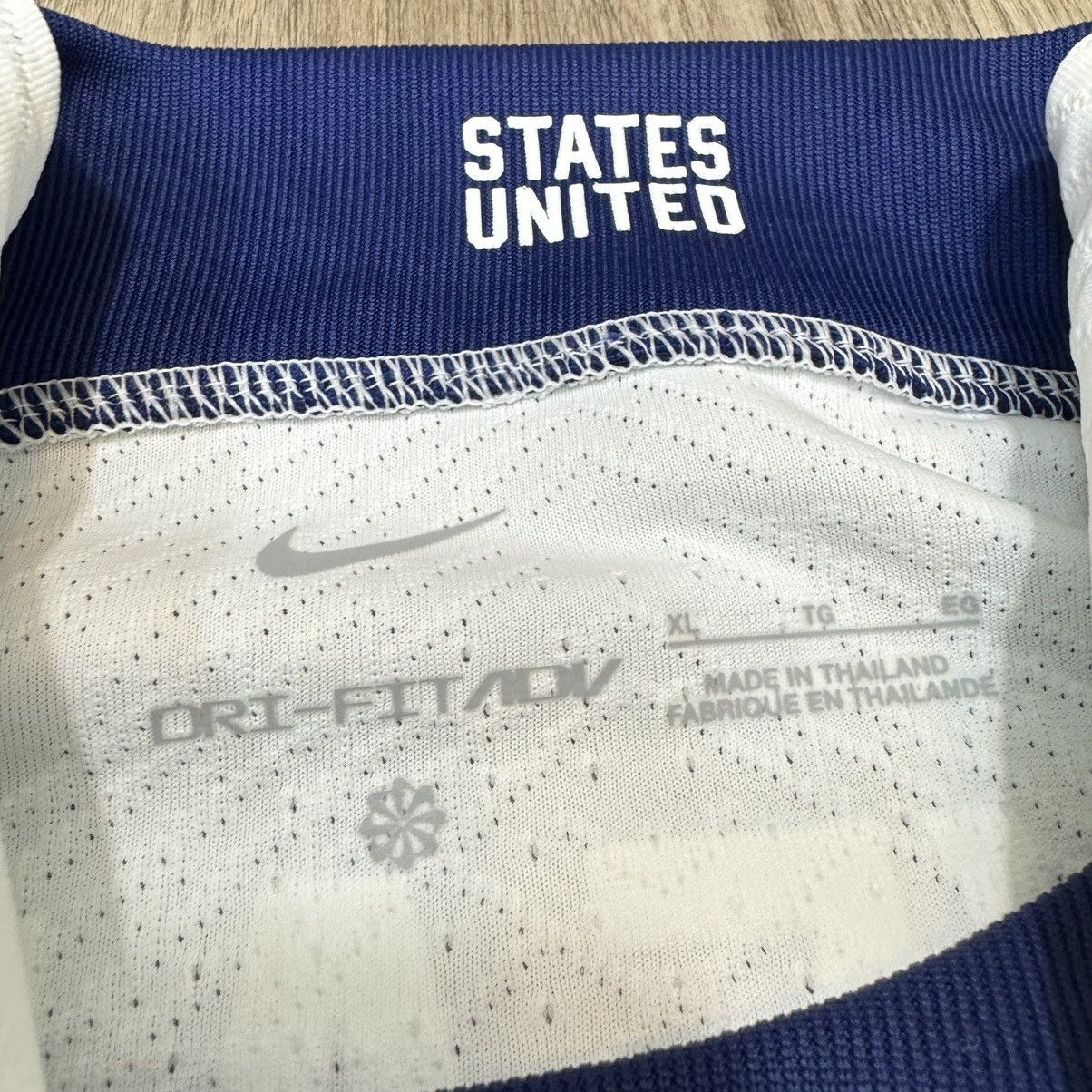 Nike USA USMNT World Cup 2022 player issue home shirt #21 Weah Size US XL / EU 56 / 4 - 7 Thumbnail