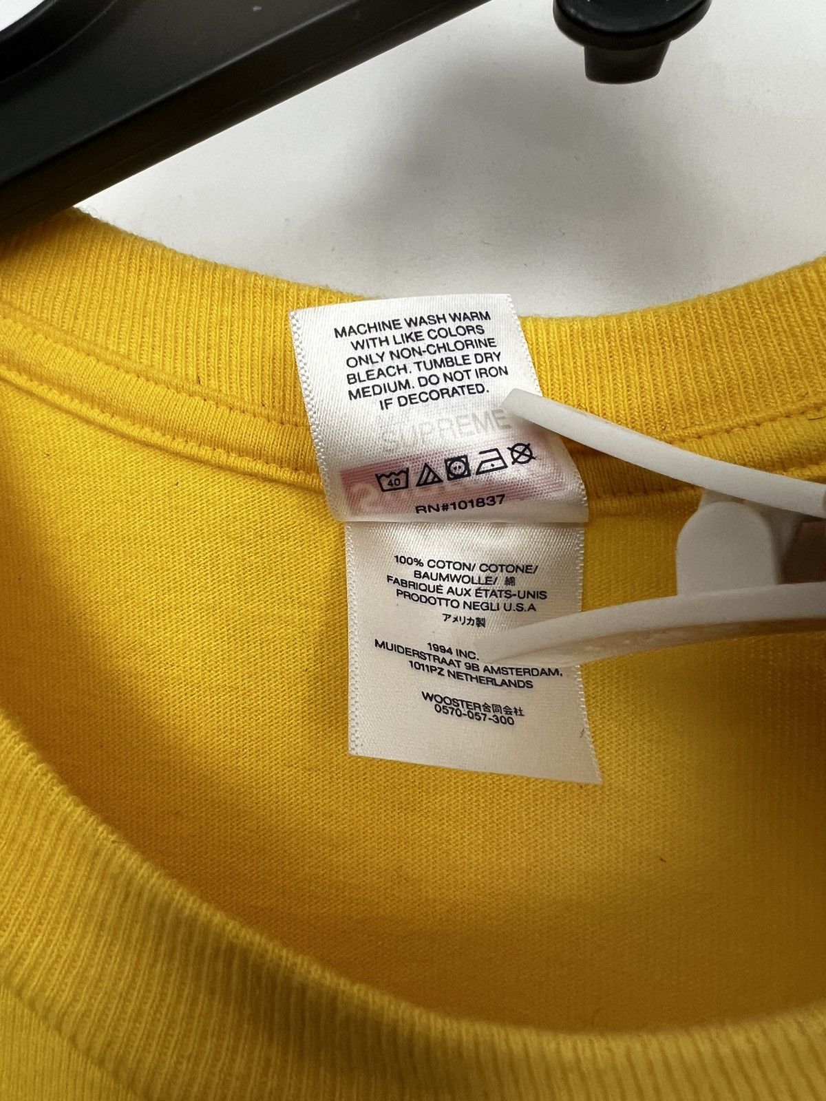 Supreme Supreme Tunnel Tee Size US L / EU 52-54 / 3 - 4 Thumbnail