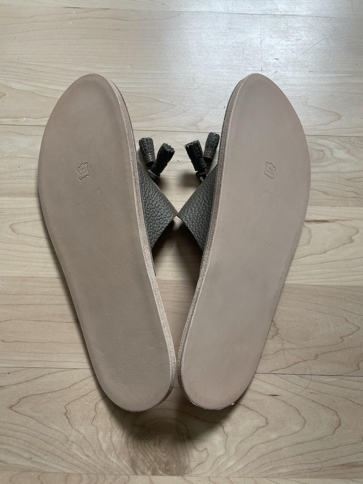 Hender Scheme NWT Hender Scheme Leather Slipper Taupe Large US9.5-11.5 Size US 10.5 / EU 43-44 - 3 Thumbnail
