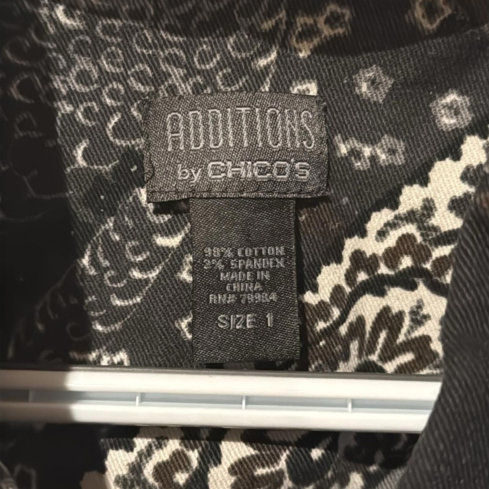 Chicos Vintage Chicos Jean Vest Size M / US 6-8 / IT 42-44 - 3 Thumbnail