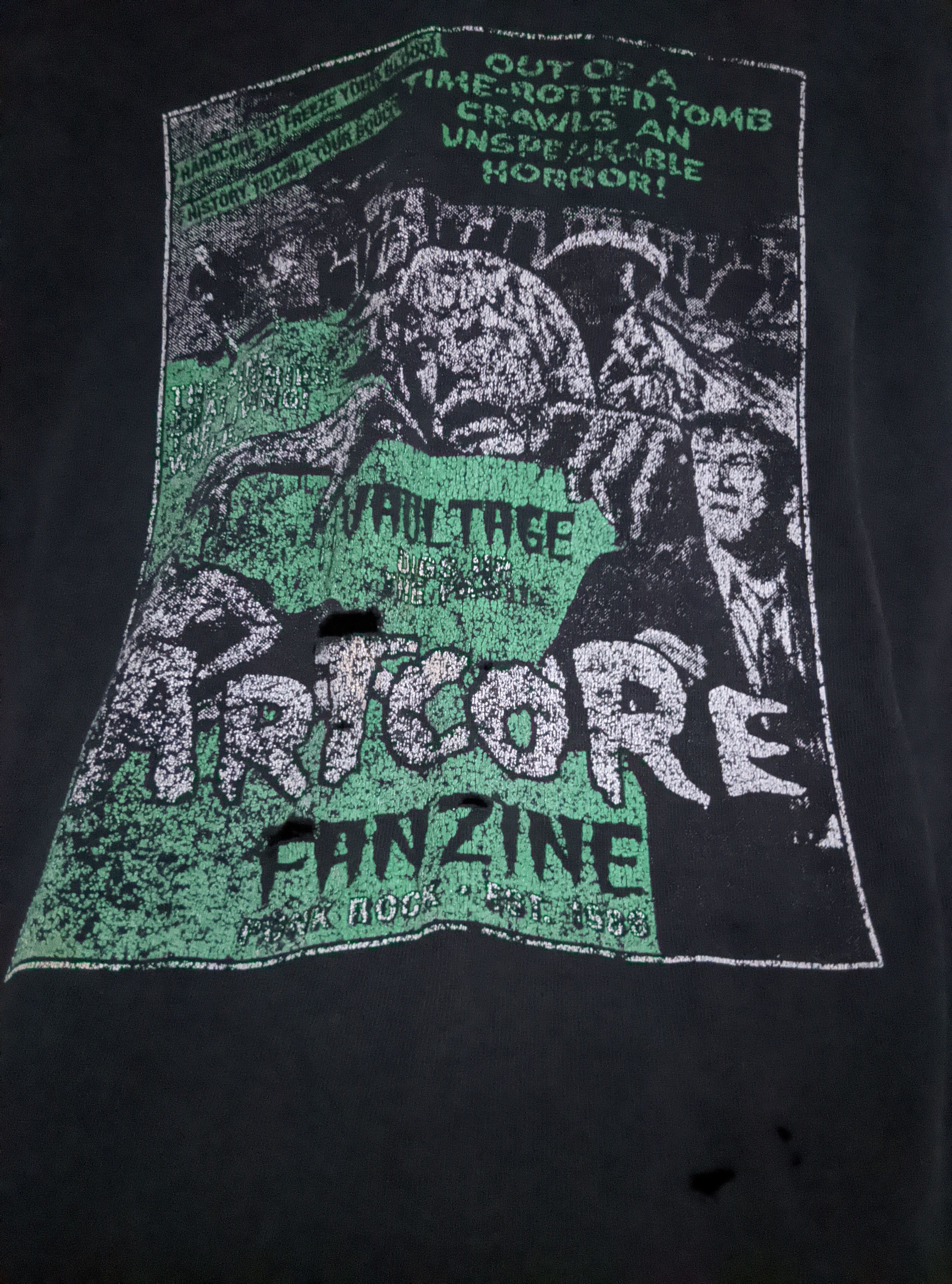 Vintage Vintage artcore fanzine punk hardcore distressed erd Size US XL / EU 56 / 4 - 3 Thumbnail