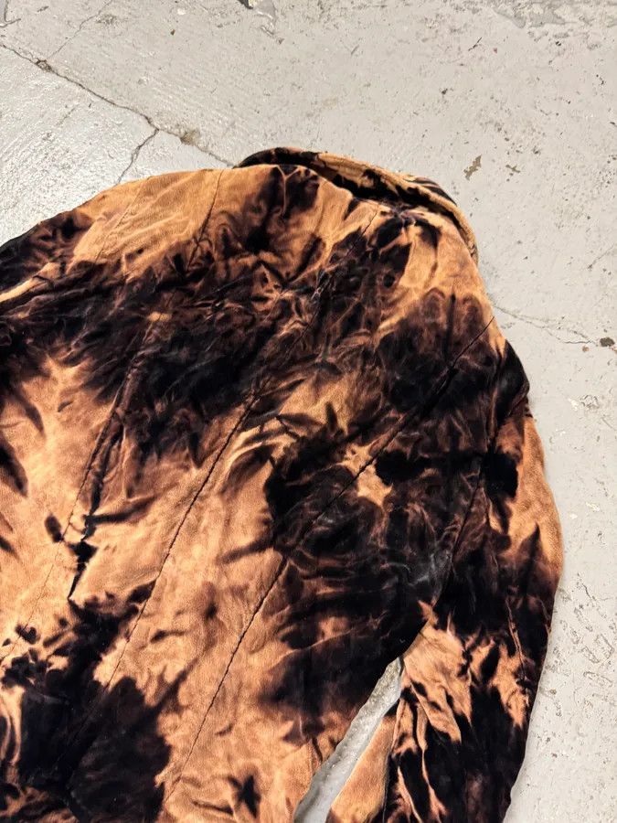 Designer × Vintage Plein Sud Acid Bleached Black Jacket Size S / US 4 / IT 40 - 4 Thumbnail