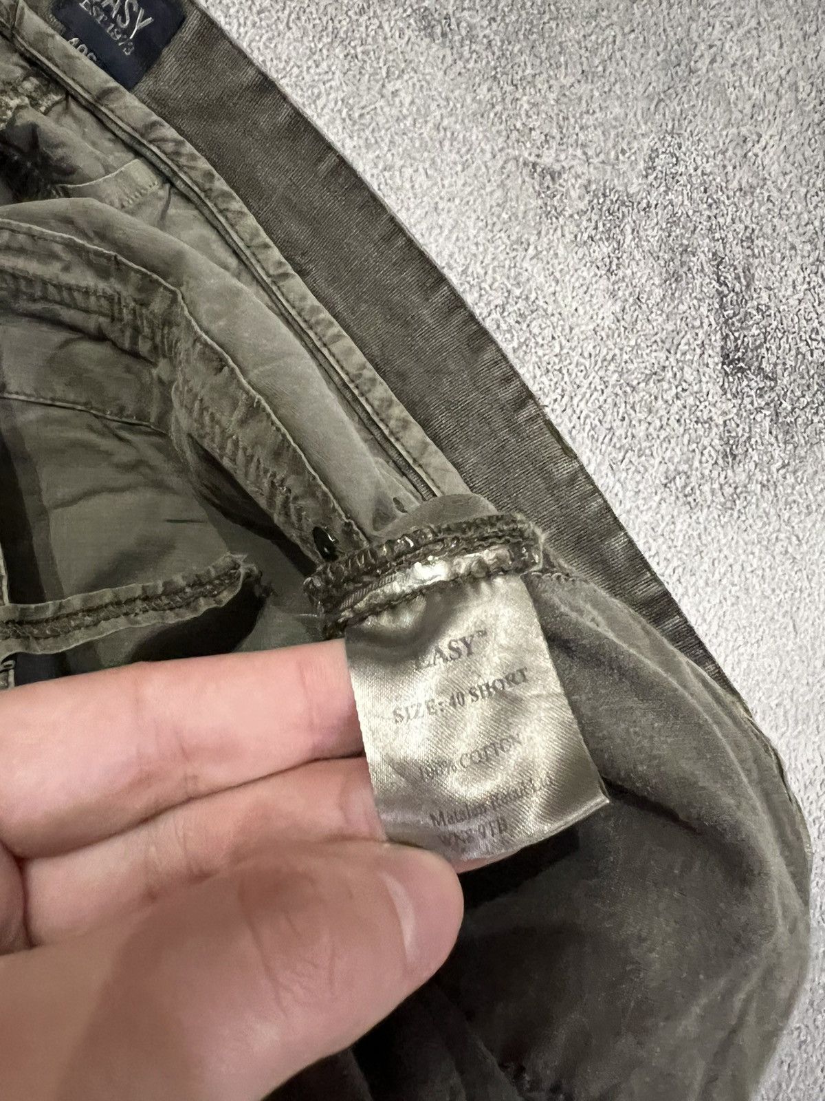 Vintage Vintage Y2k Cargo Multi Pocket Avant Garde Olive Pants 00’s Size US 40 / EU 56 - 14 Thumbnail