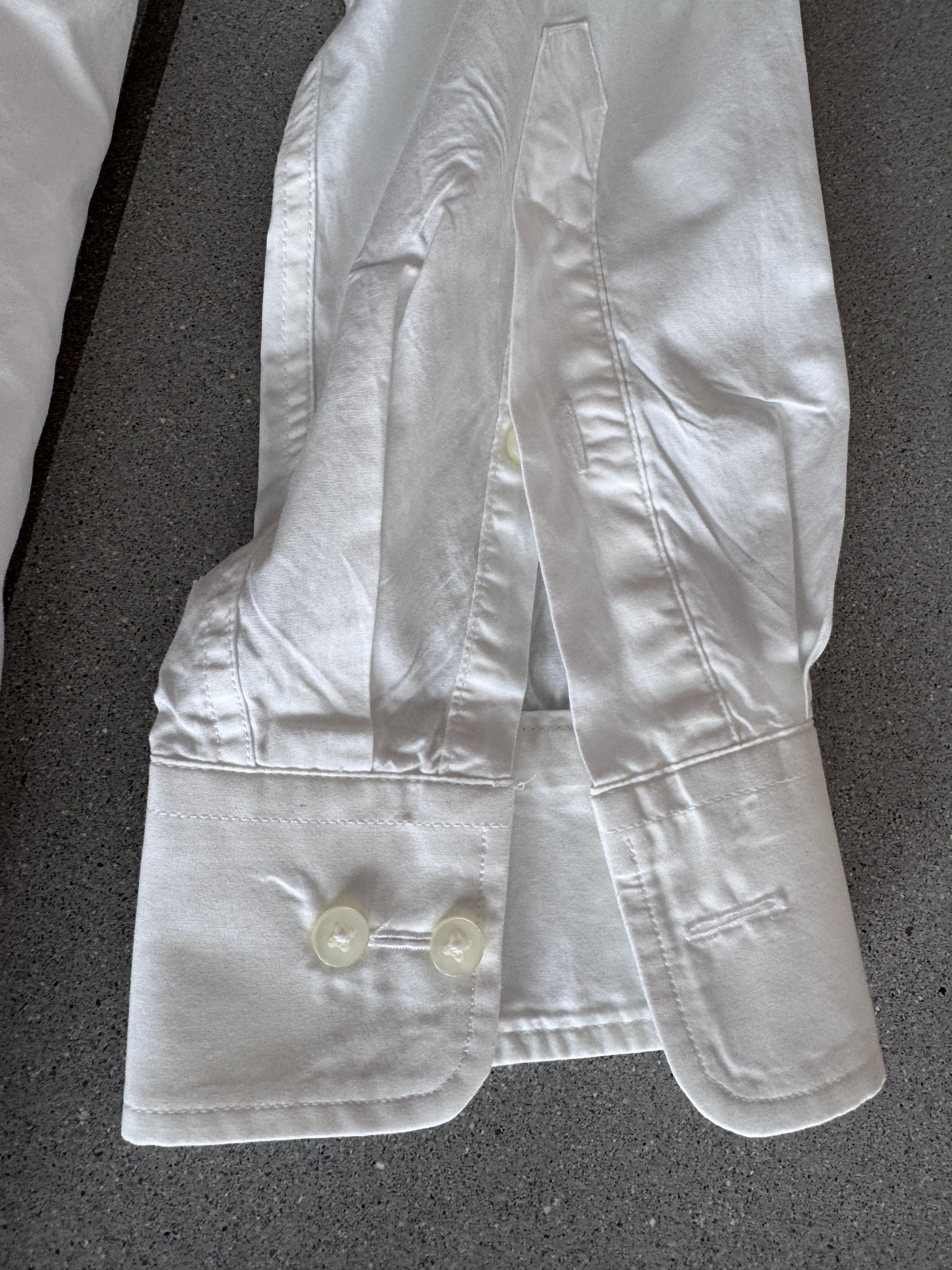 Hickey Freeman HICKEY FREEMAN - Ivory classic LS shirt Size US XL / EU 56 / 4 - 11 Thumbnail