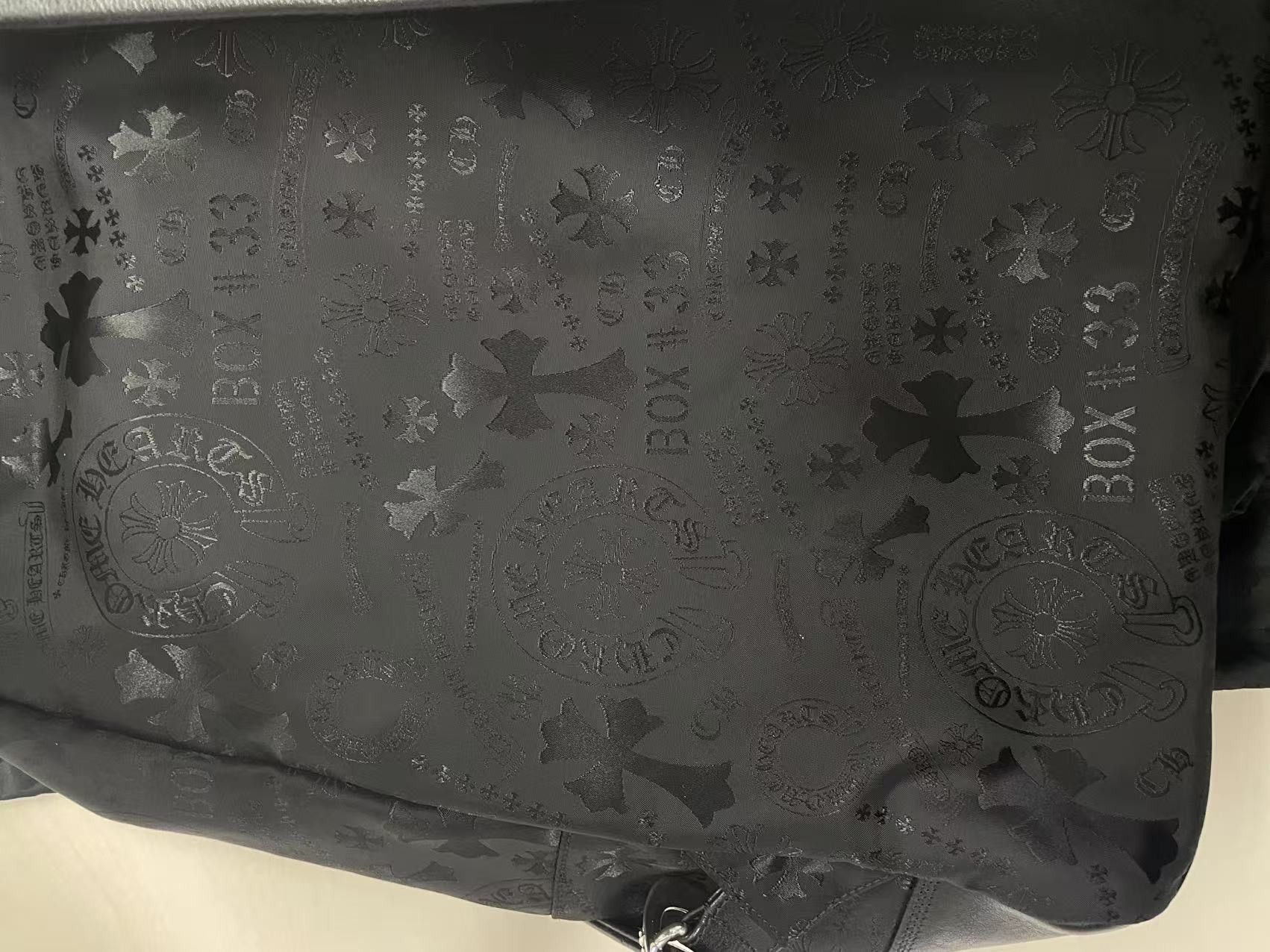 Chrome Hearts Chrome Hearts Nylon Tonal Monogram Cross Backpack Size ONE SIZE - 11 Thumbnail