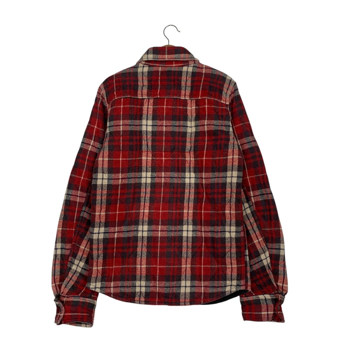 Hollister HOLLISTER CARLSBAD Red Plaid Warm Flannel Jacket #2716-C122 Size US M / EU 48-50 / 2 - 18 Thumbnail
