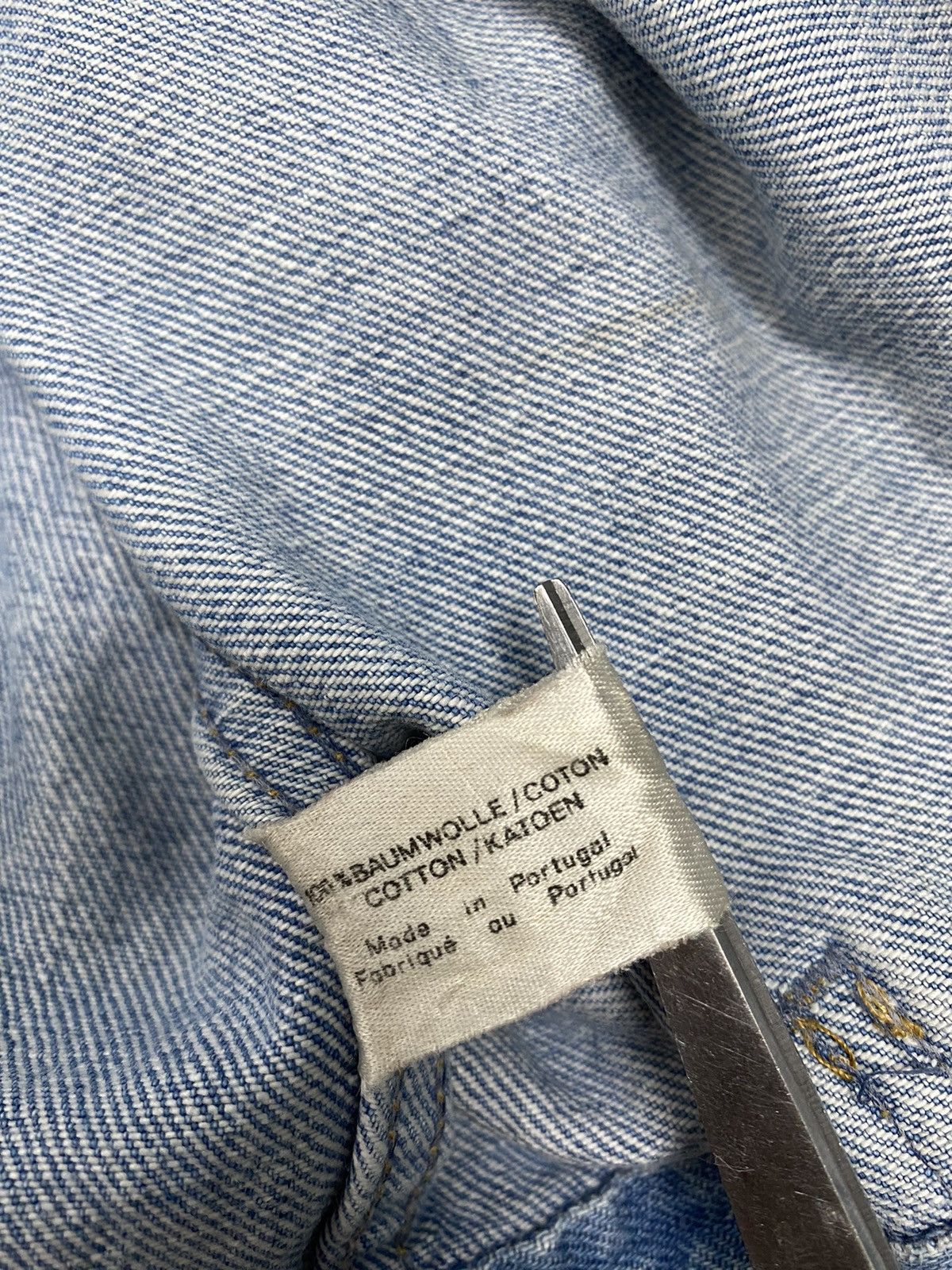 Mustang × Vintage Vintage 1990s Mustang Patchwork Wash Denim Jacket Size US M / EU 48-50 / 2 - 11 Thumbnail