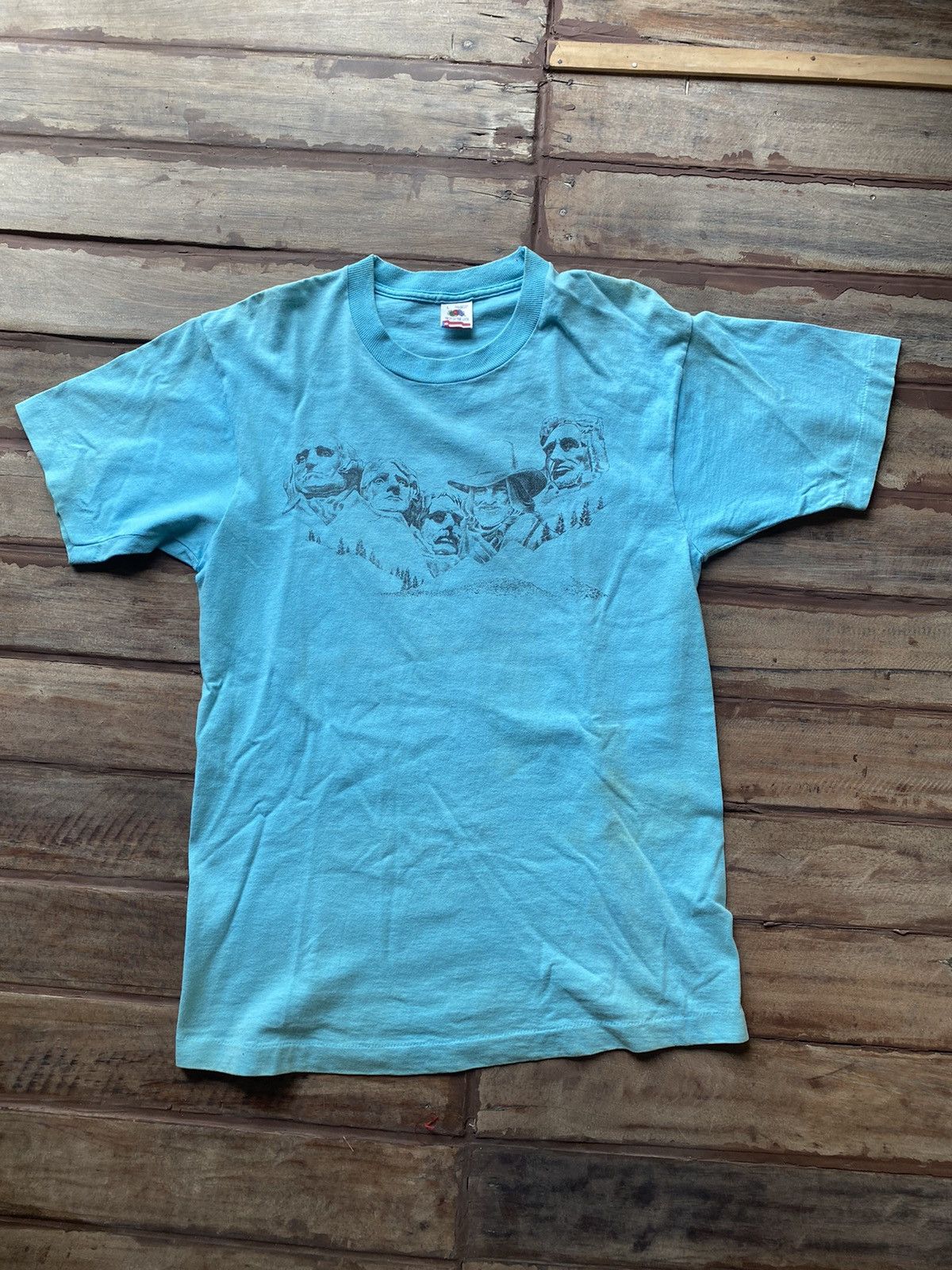 Band Tees × Vintage Vintage 90s Willie Nelson and Family Tour tee Size US L / EU 52-54 / 3 - 1 Thumbnail