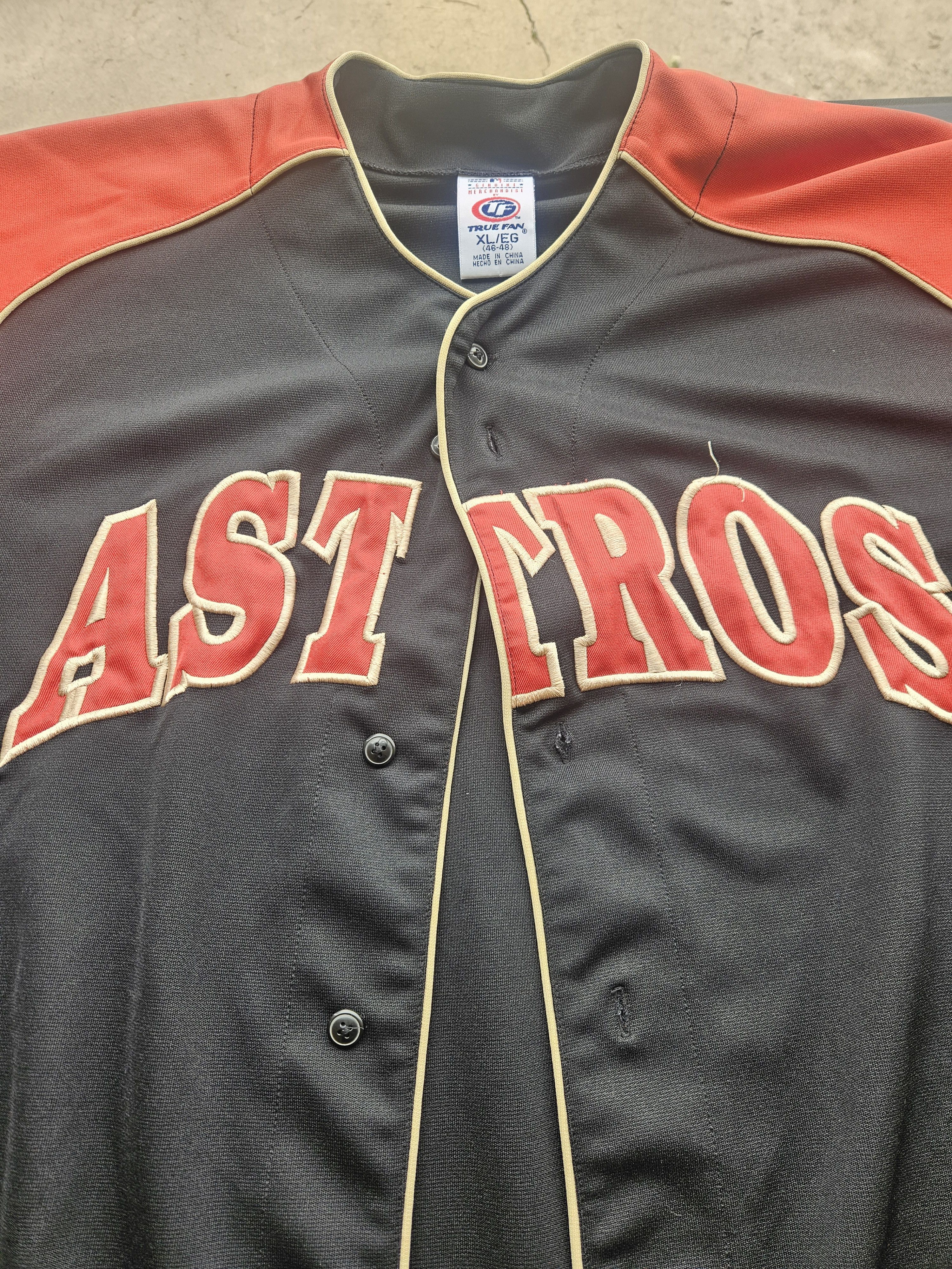 MLB Houston Astros MLB True Fan Y2K Jersey Size US XL / EU 56 / 4 - 2 Thumbnail