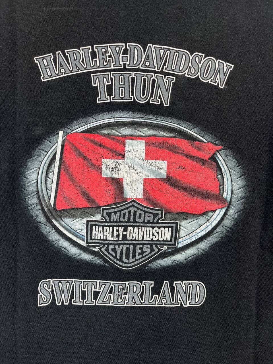 Other Harley Davidson Thun Switzerland Dealer T-Shirt Black Mens L Size US L / EU 52-54 / 3 - 7 Thumbnail